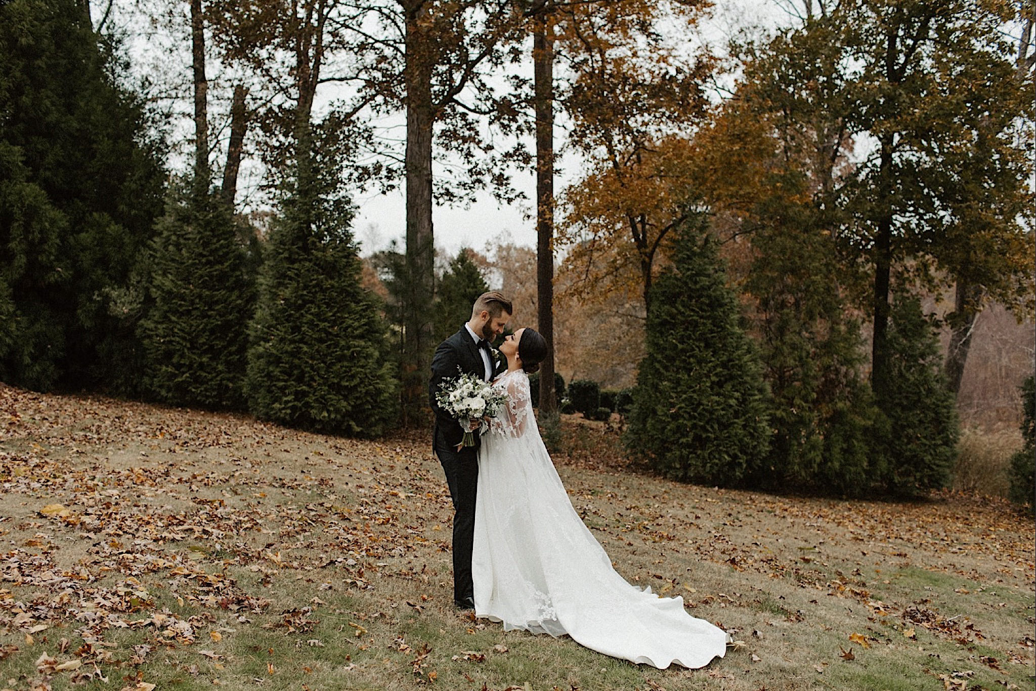 raleigh autumn wedding