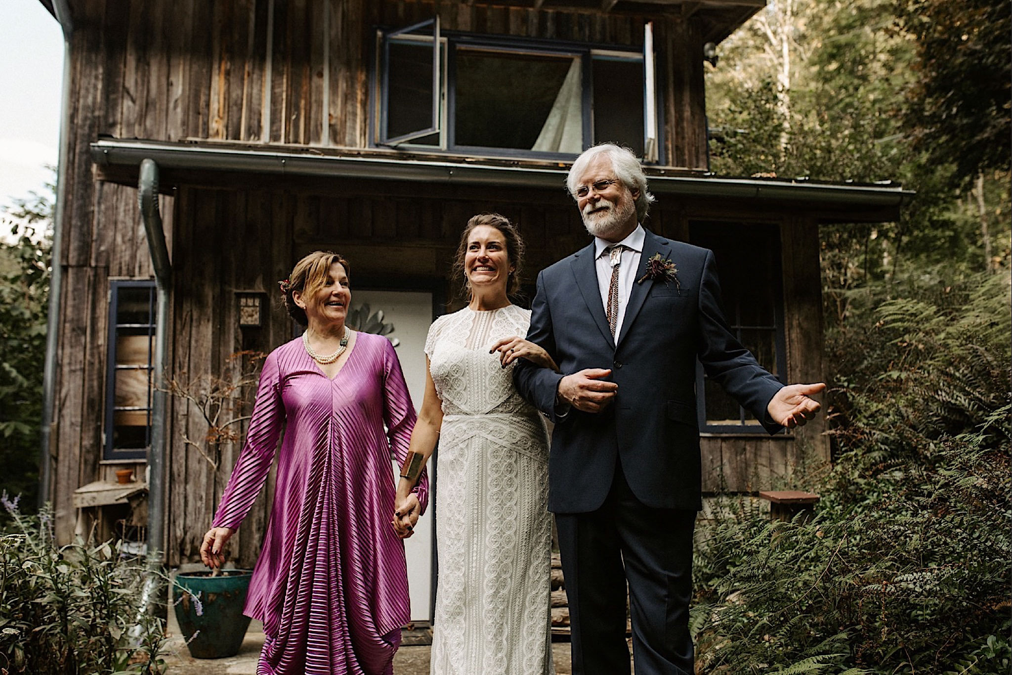 asheville backyard wedding
