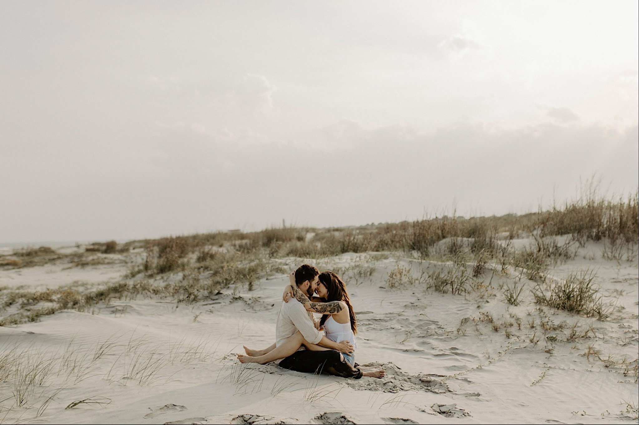 intimate charleston engagement