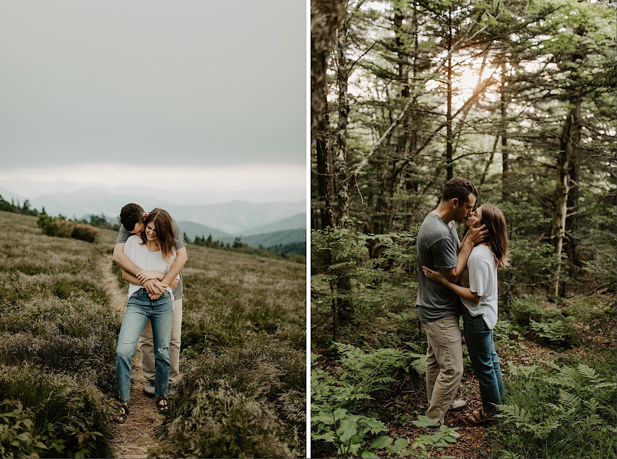 roan mountain elopement session