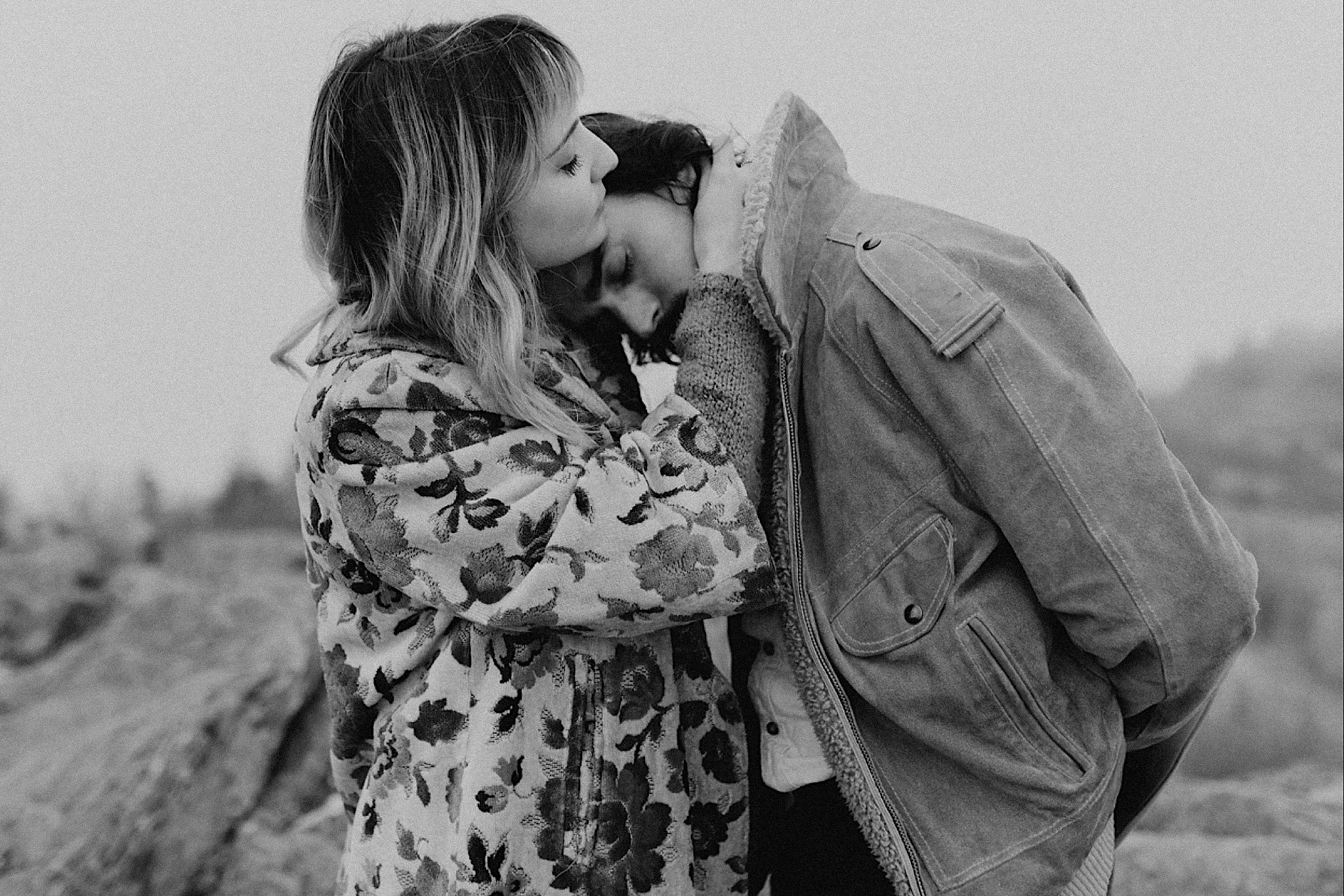 intimate asheville couples session