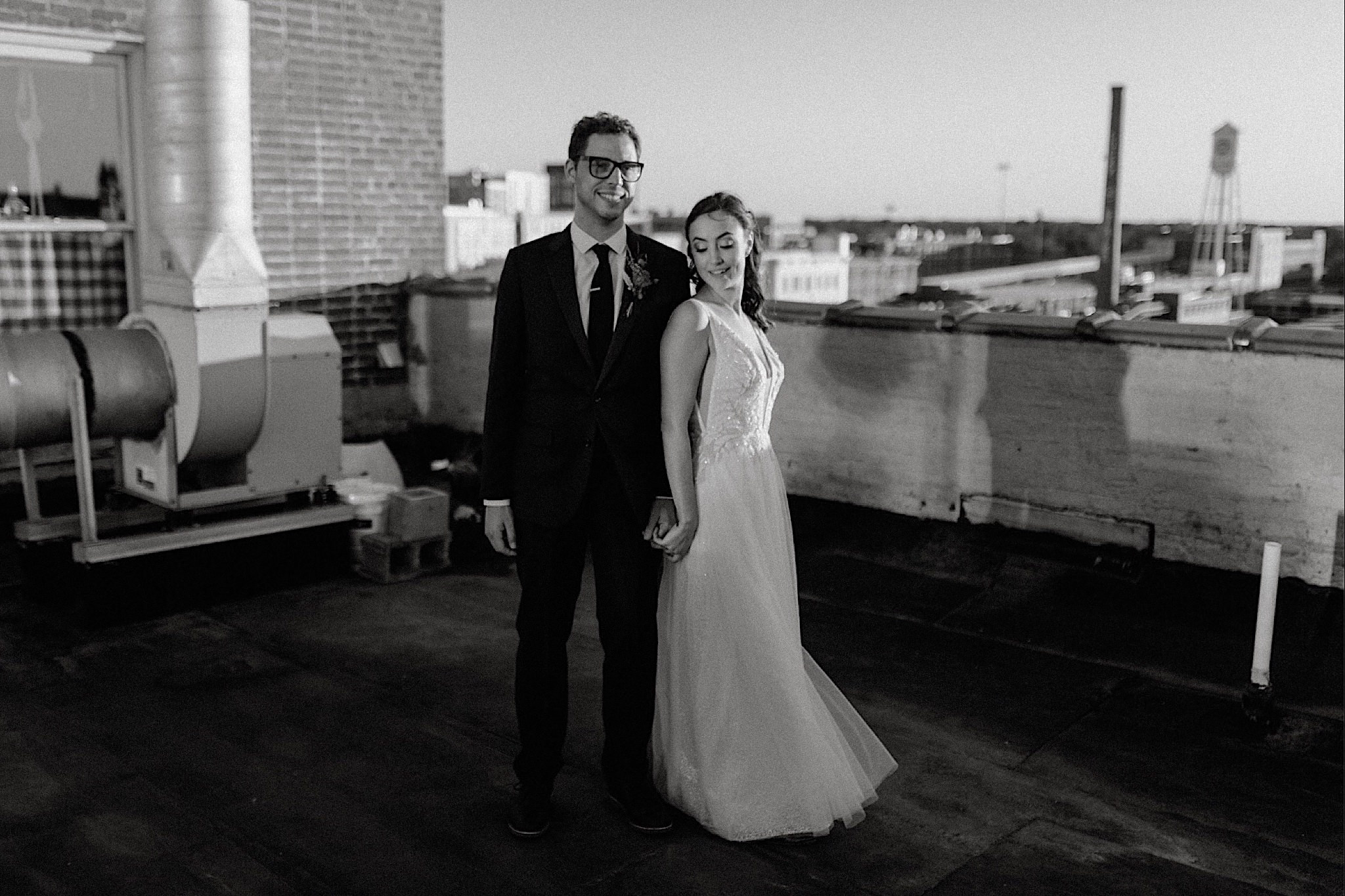 durham rooftop wedding
