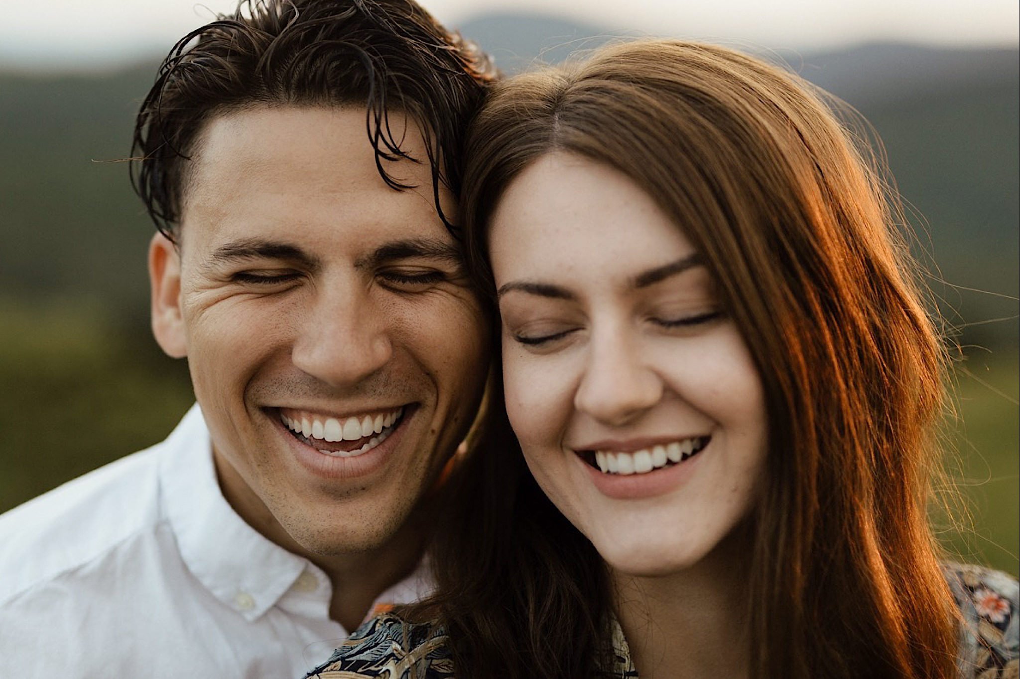 black balsam knob engagement session