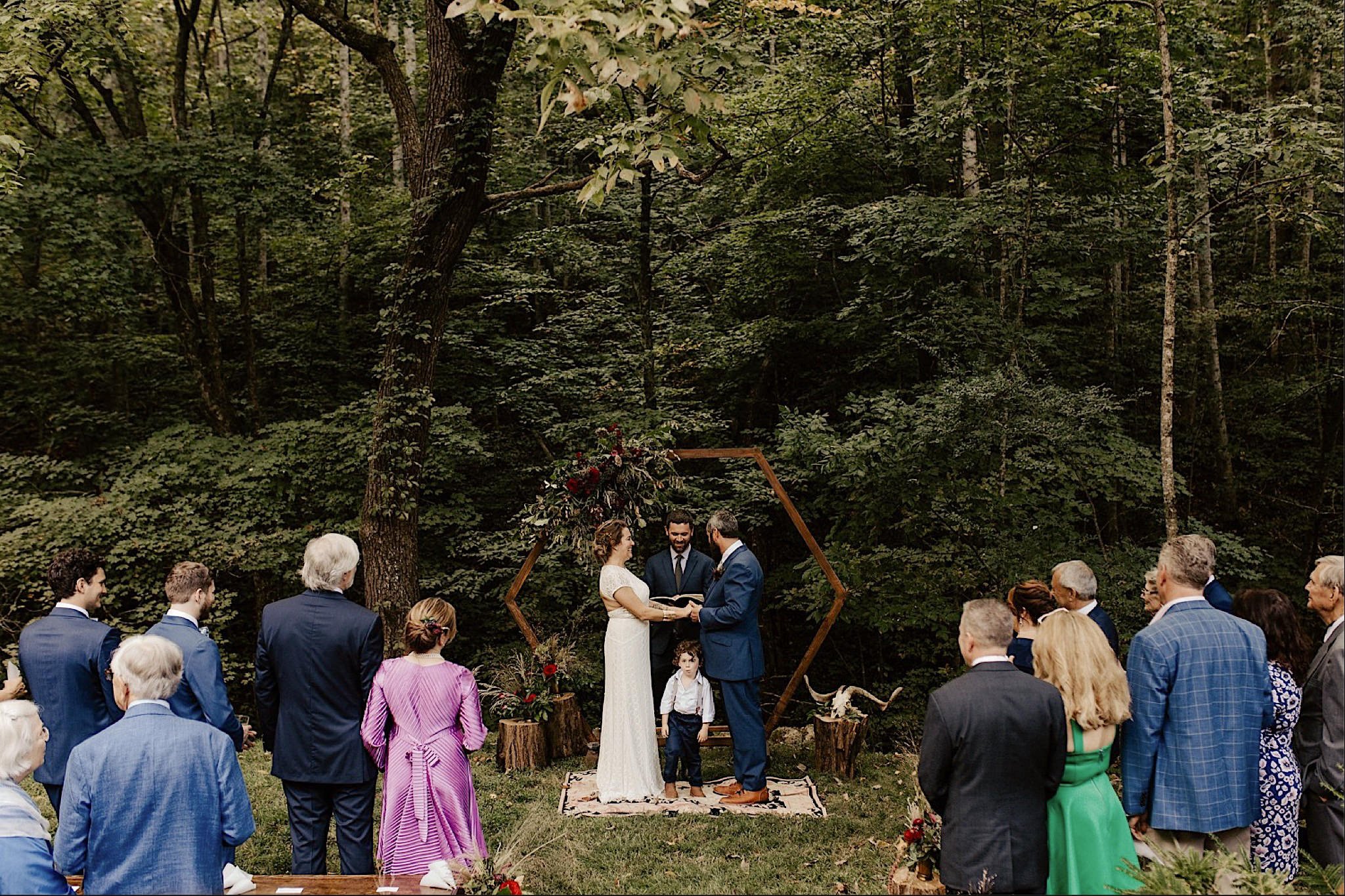 asheville backyard wedding