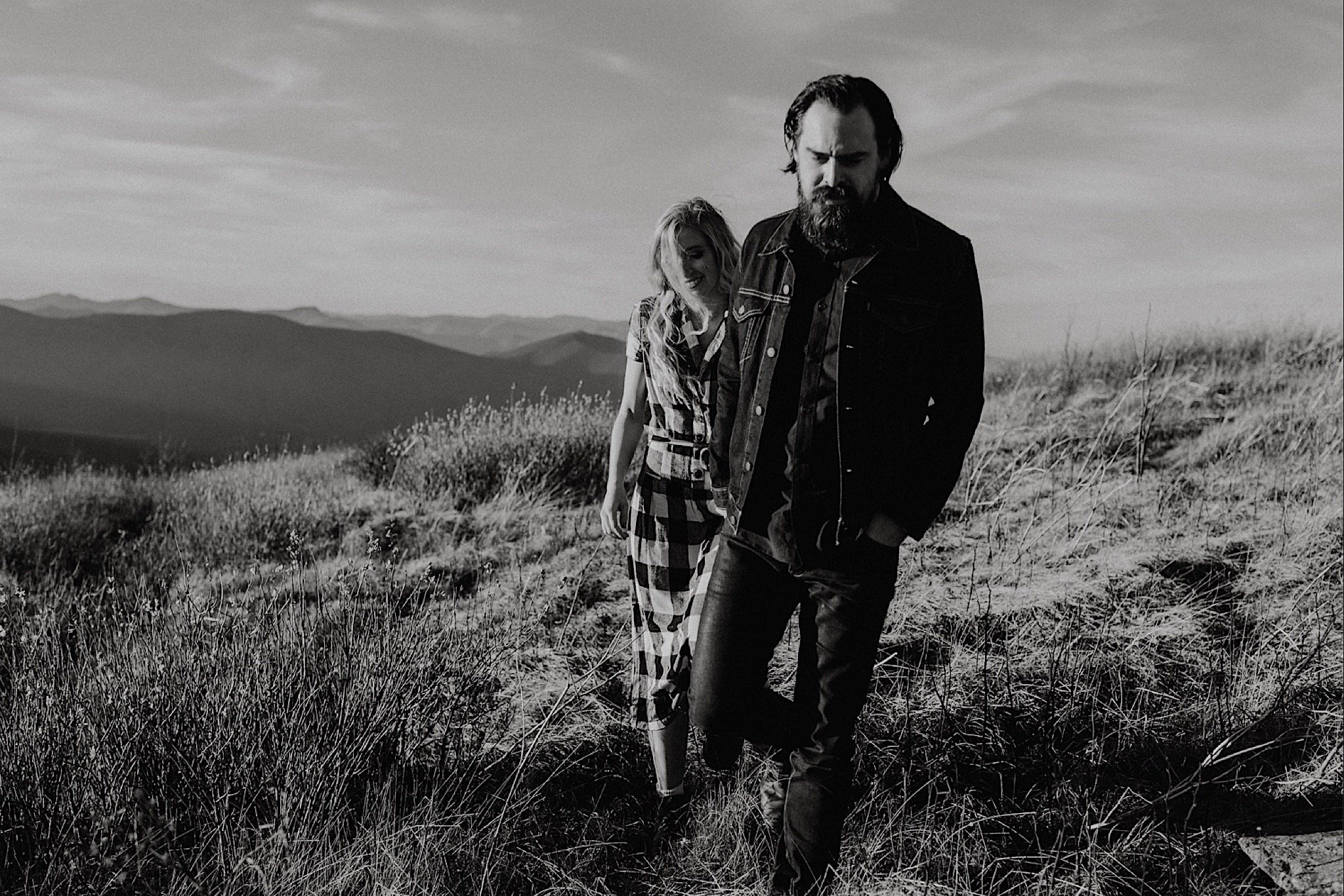 black balsam knob engagement session