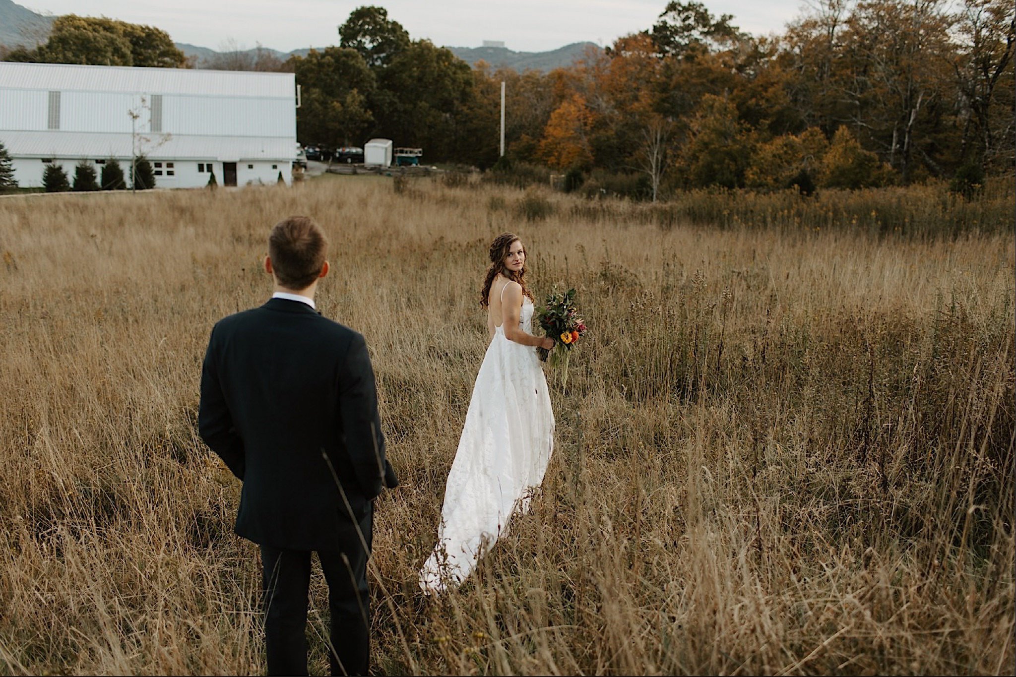 overlook barn wedding