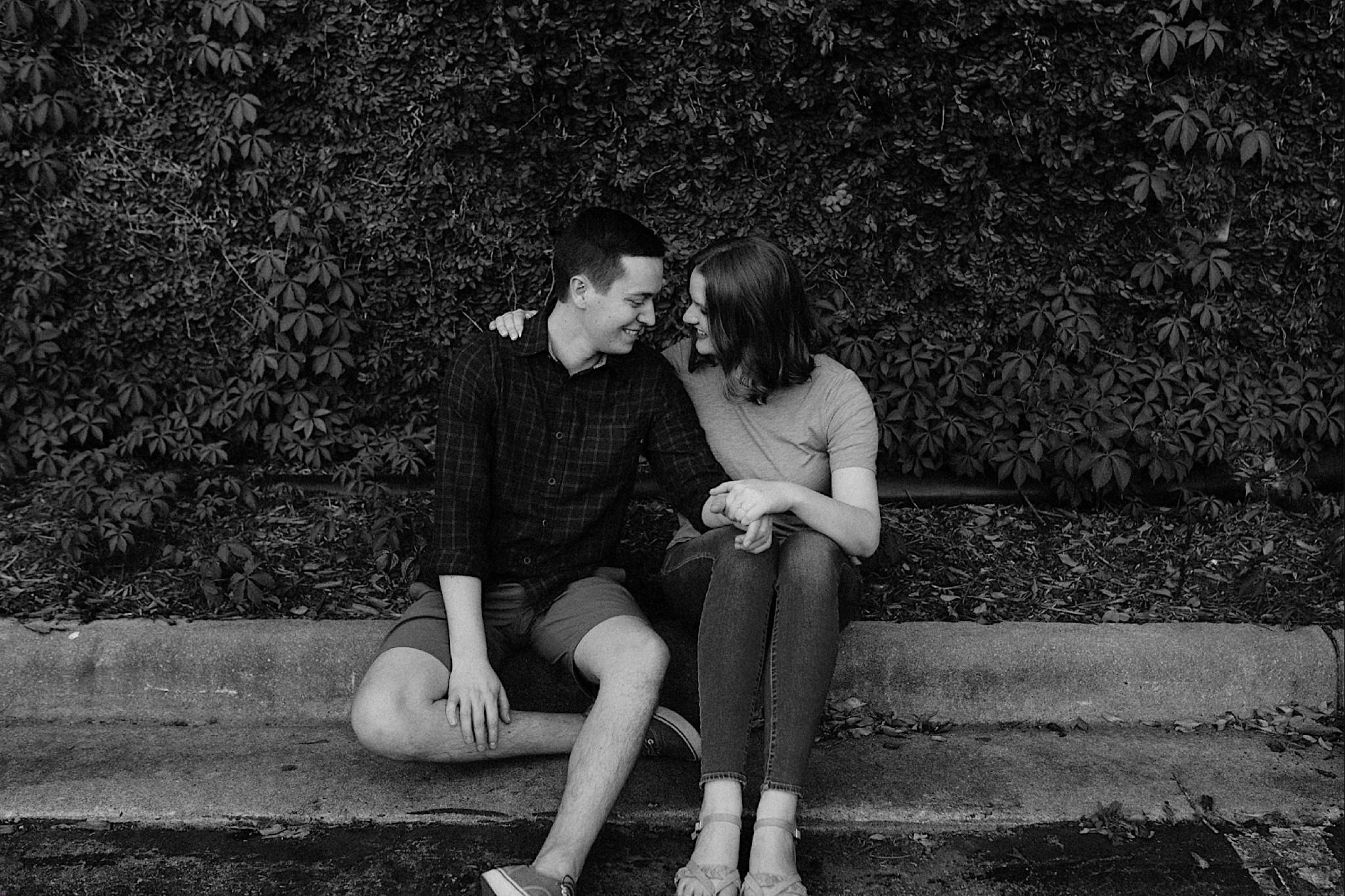 cary nc engagement session