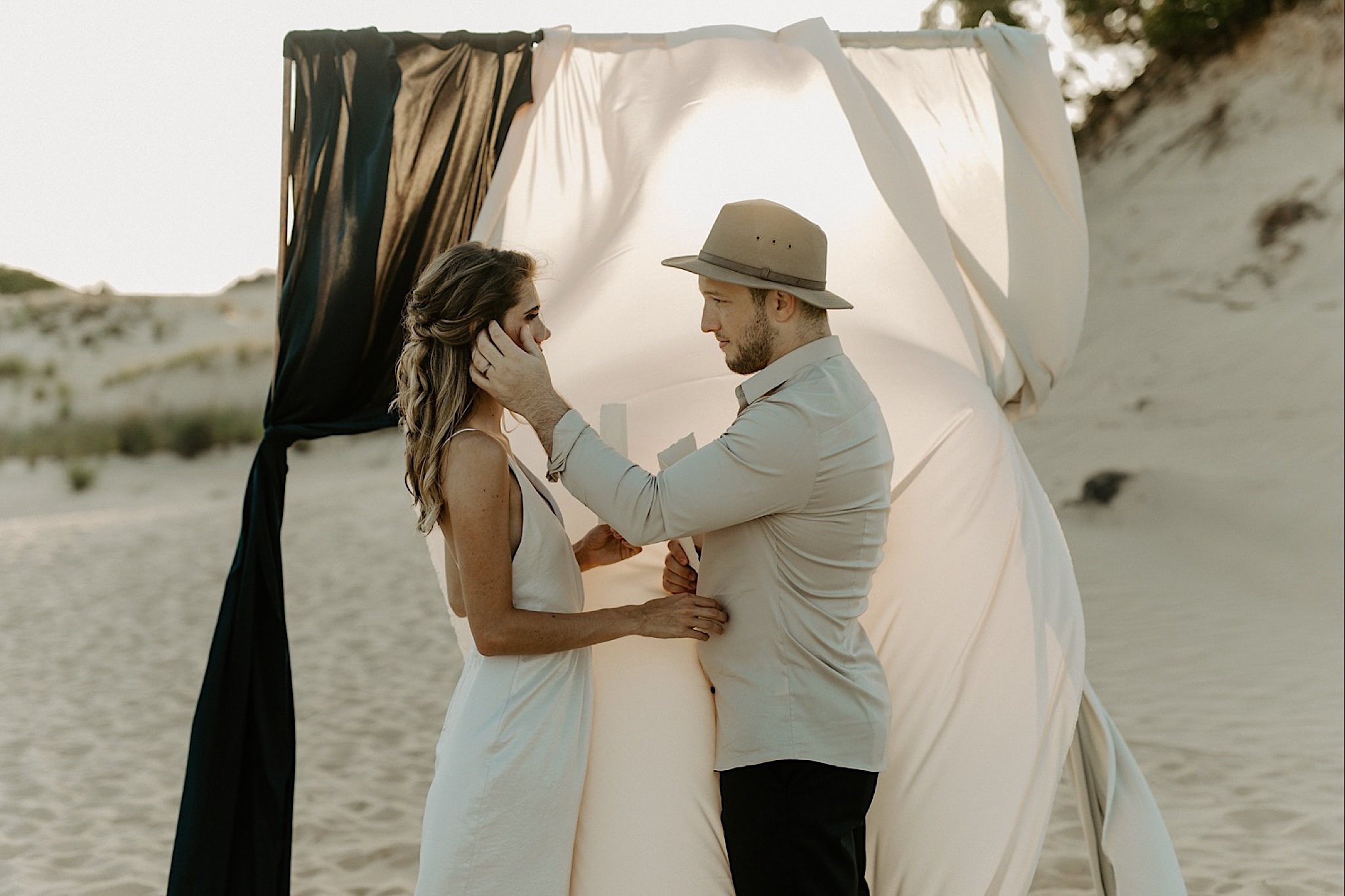 intimate outer banks north carolina elopement