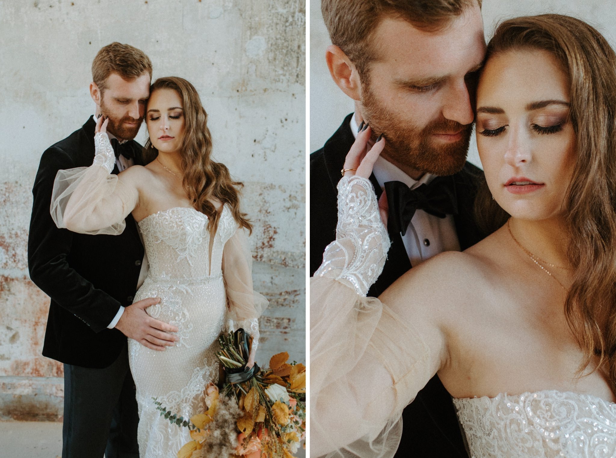 moody editorial wedding photographer north carolina