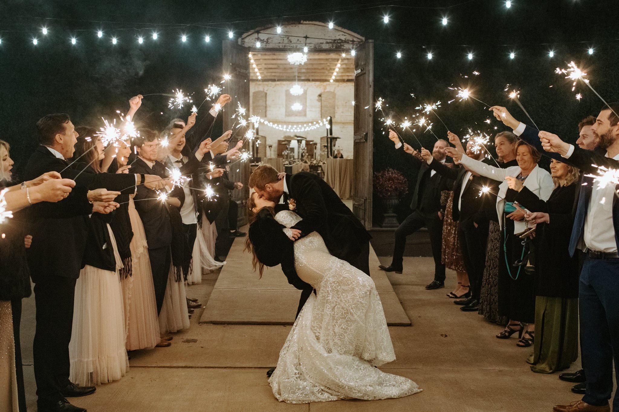 Providence Cotton Mill Halloween Wedding in Maiden, NC