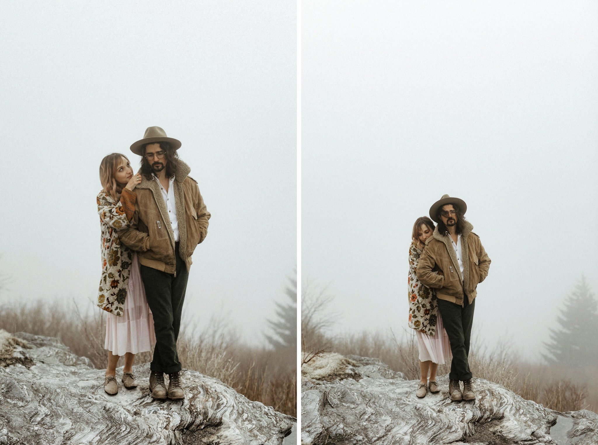 foggy mountains asheville