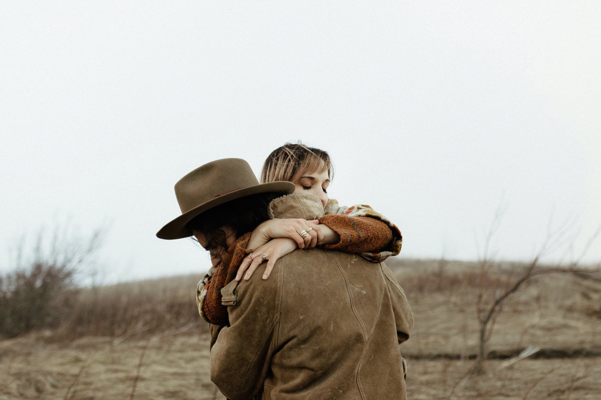 asheville mountain engagement photos