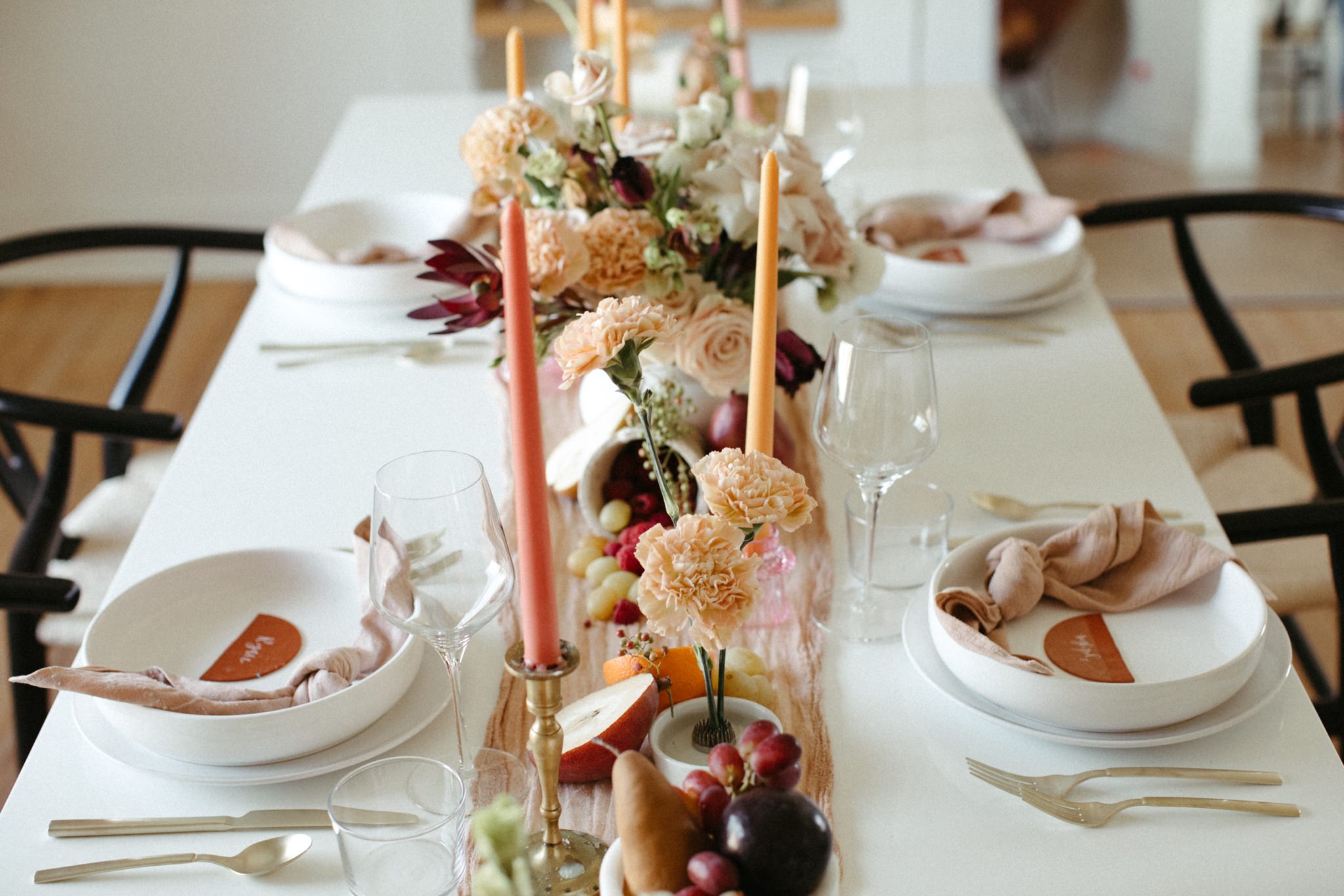 diy elopement dinner marfa