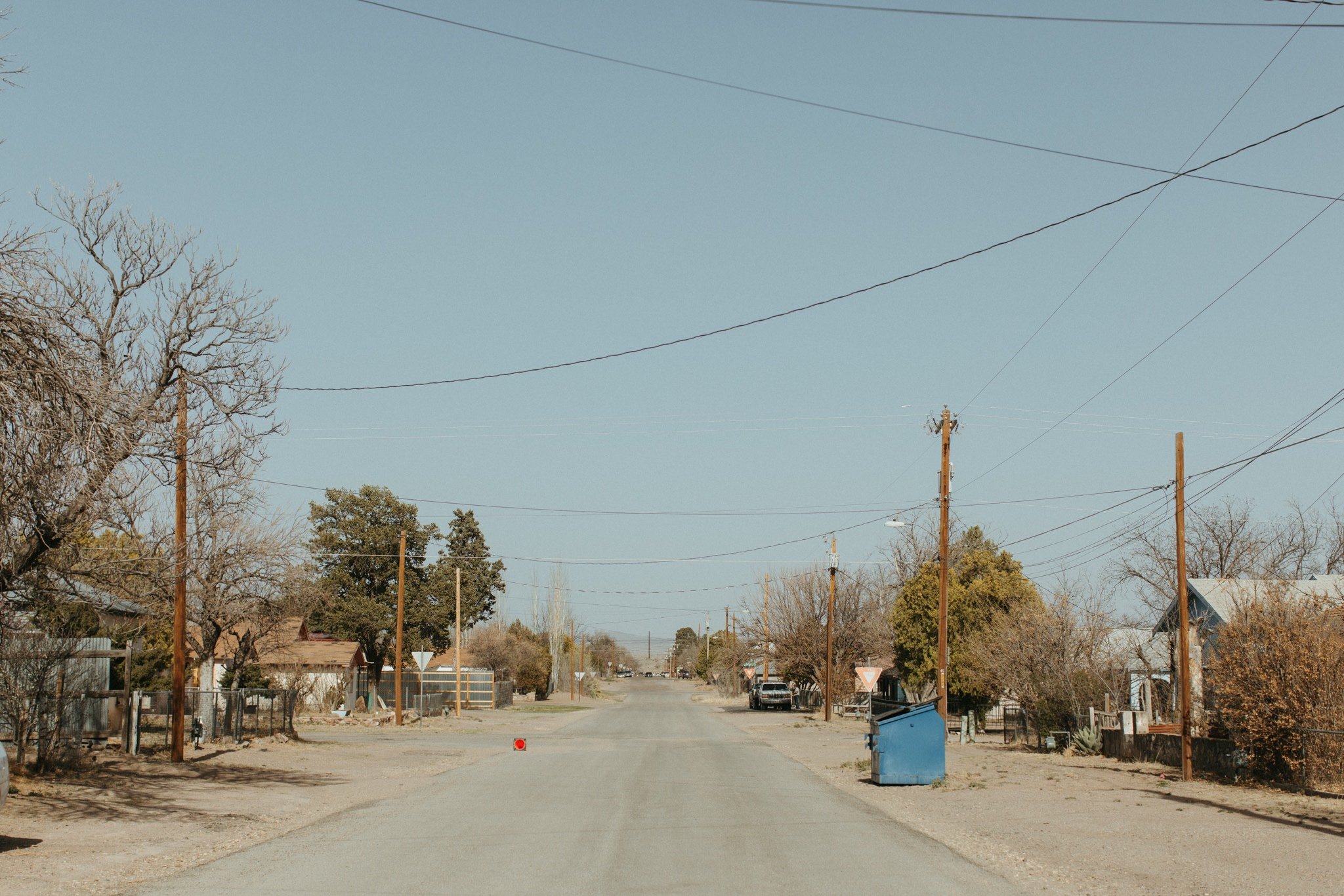 waco street marfa, texas