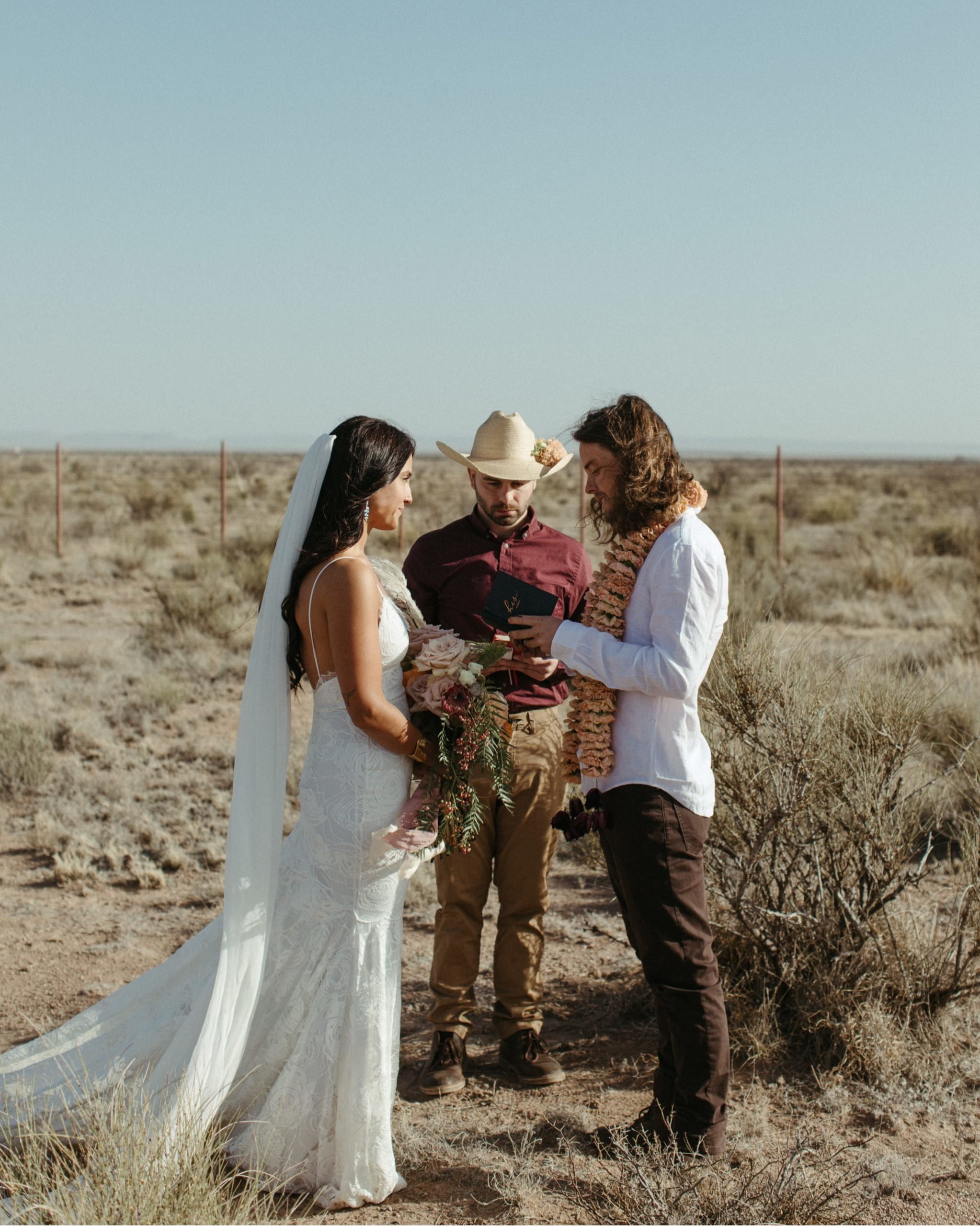 intimate marfa elopement