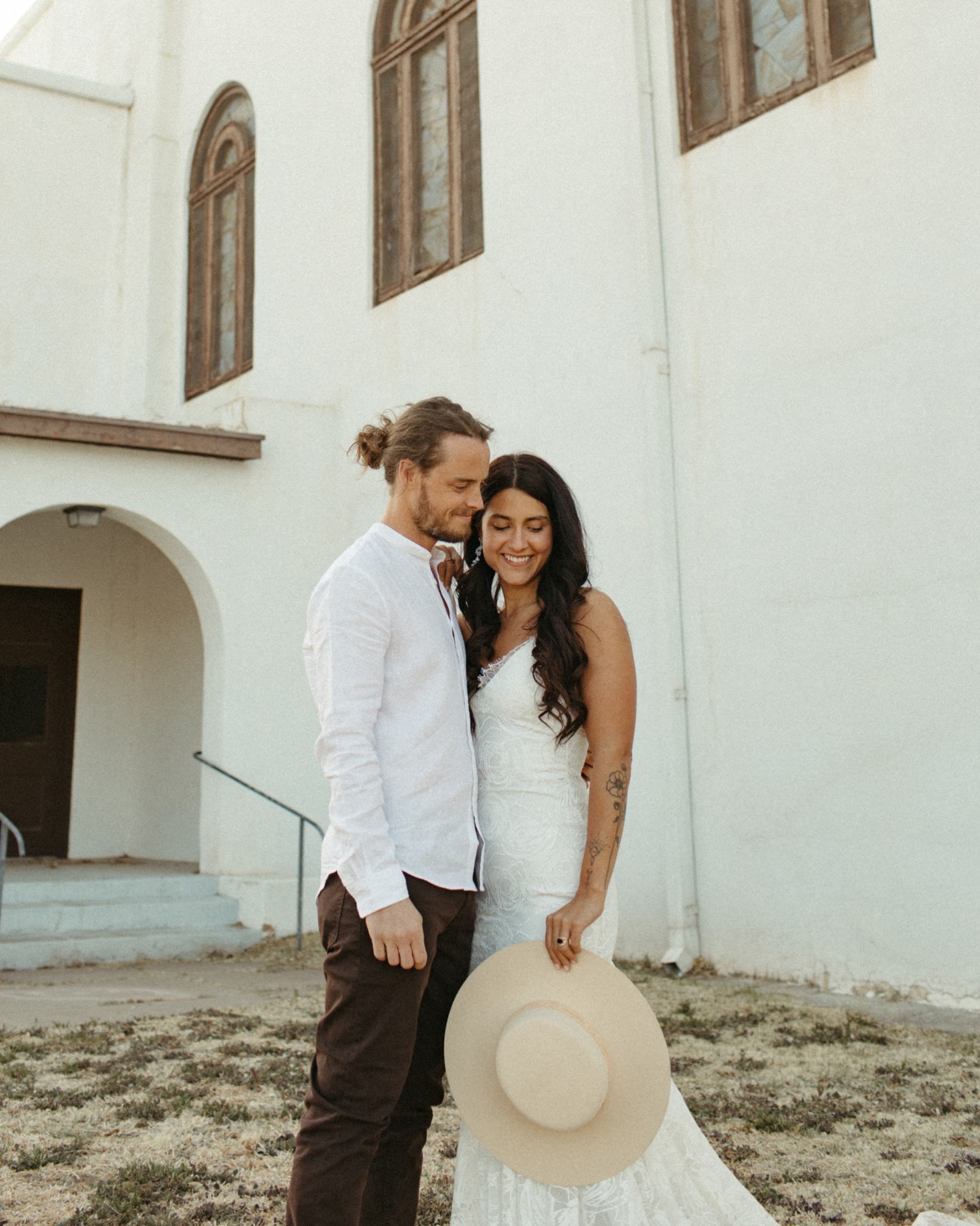downtown marfa elopement photos