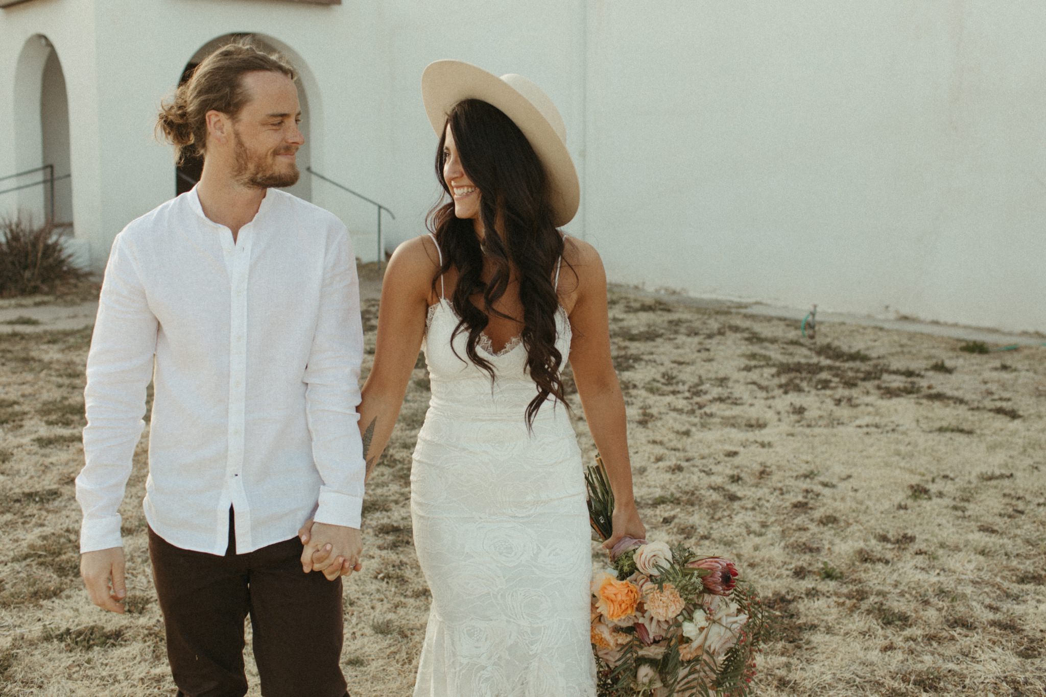 downtown marfa texas elopement photos