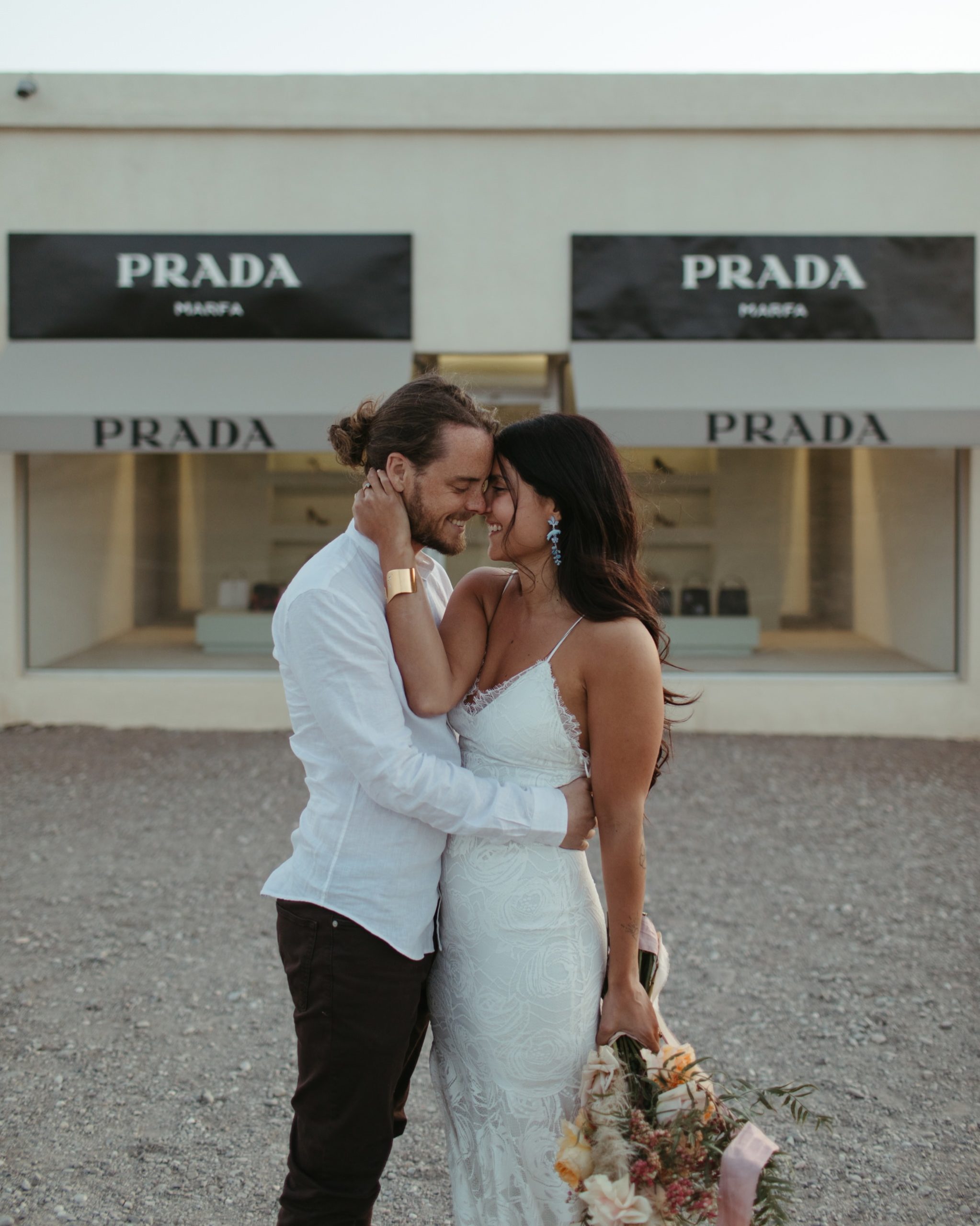 prada marfa elopement photos