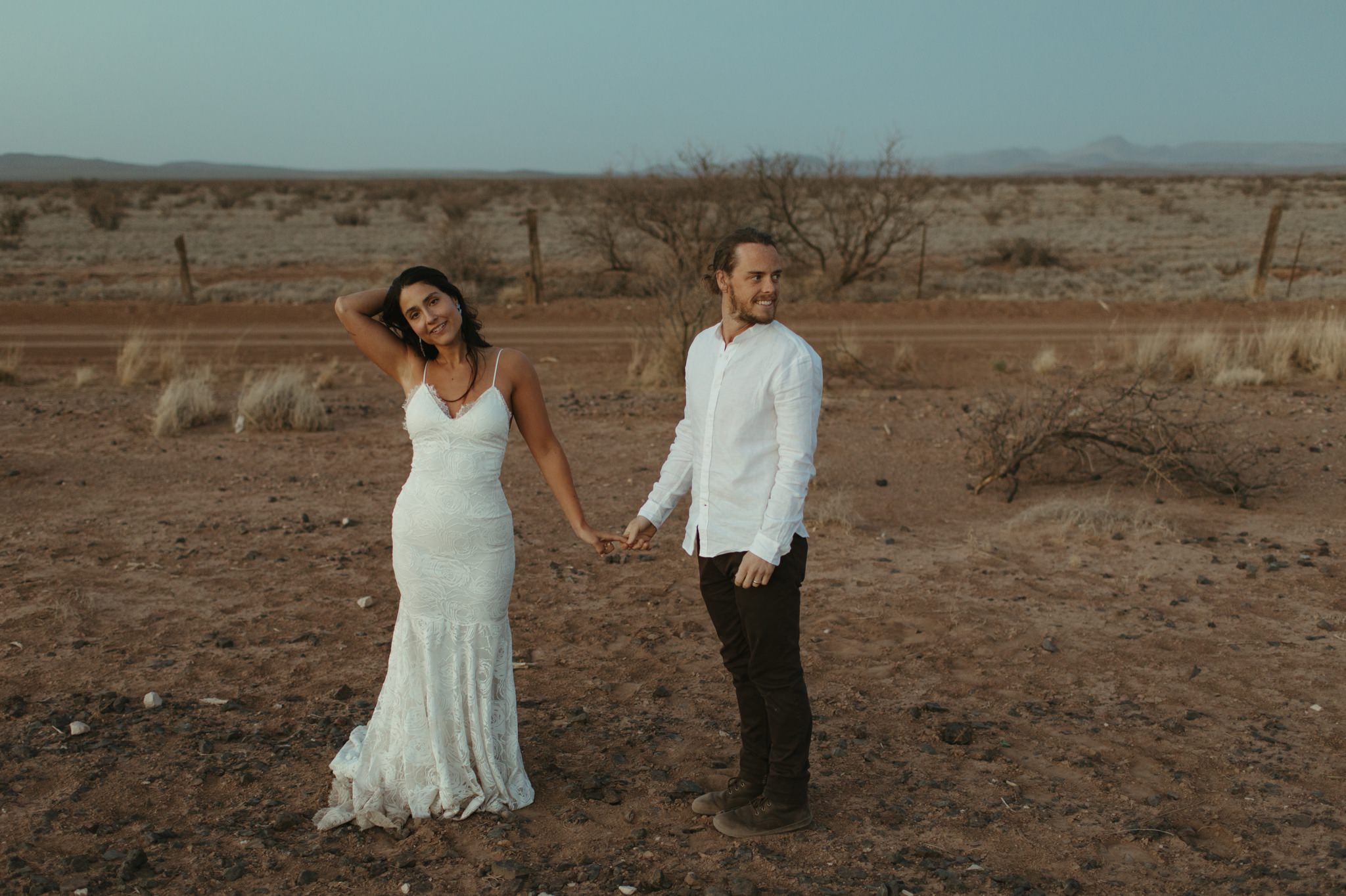 marfa desert elopement photos