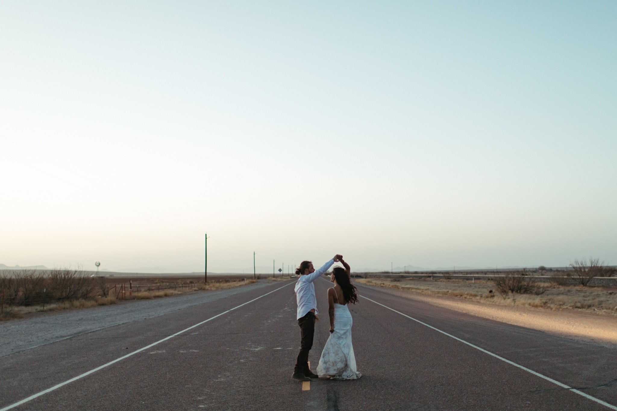 far west desert elopement photos