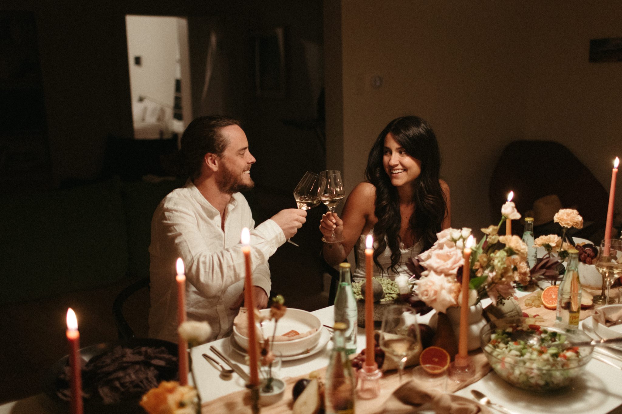 marfa airbnb elopement dinner