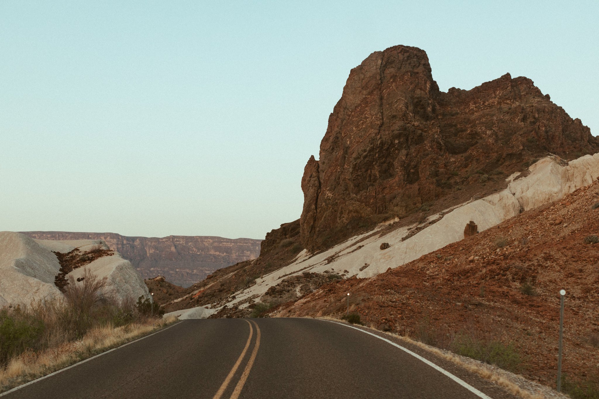 driving big bend national park