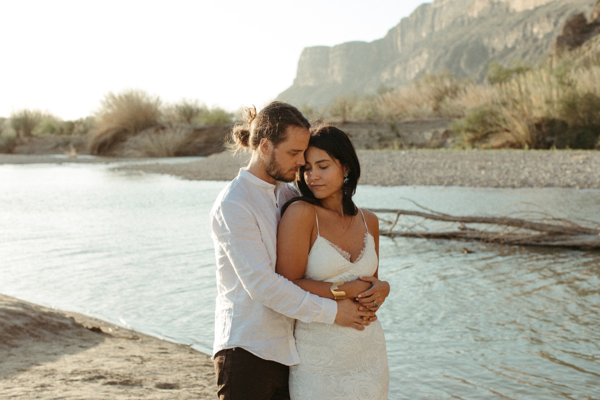 santa elena canyon elopement photos on the rio grande