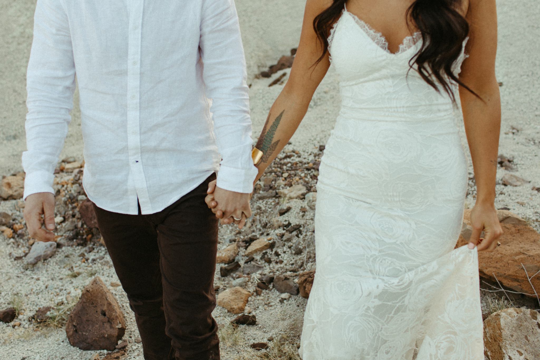 unique big bend national park wedding photos
