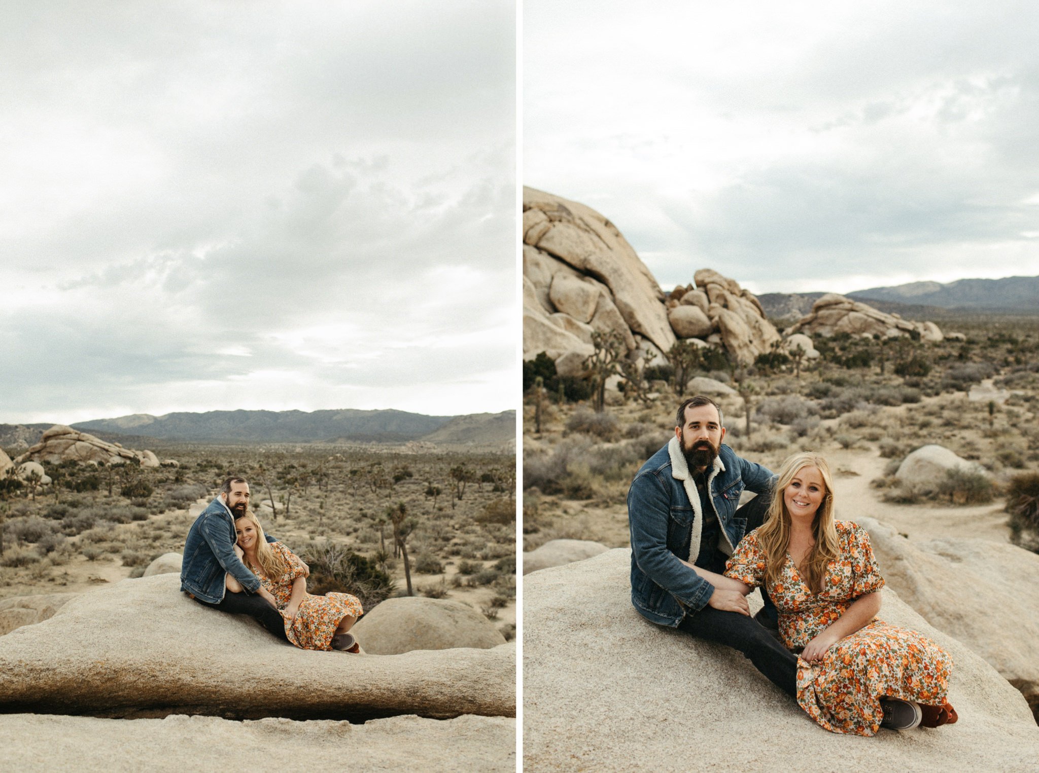 joshua tree engagement session