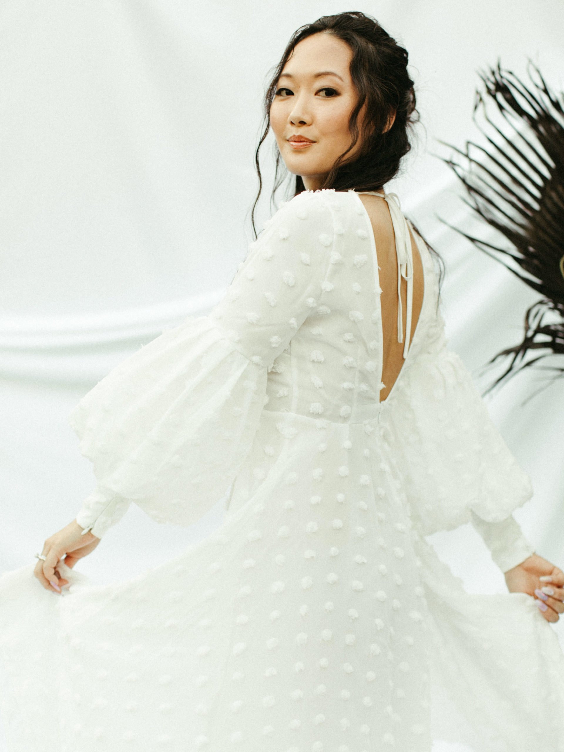 wedding dress brand shoot