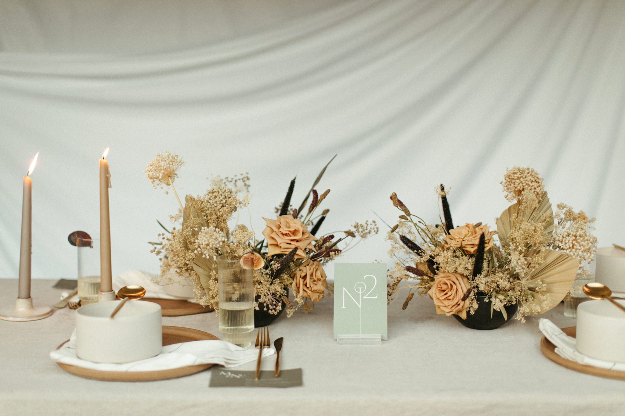wedding tablescape