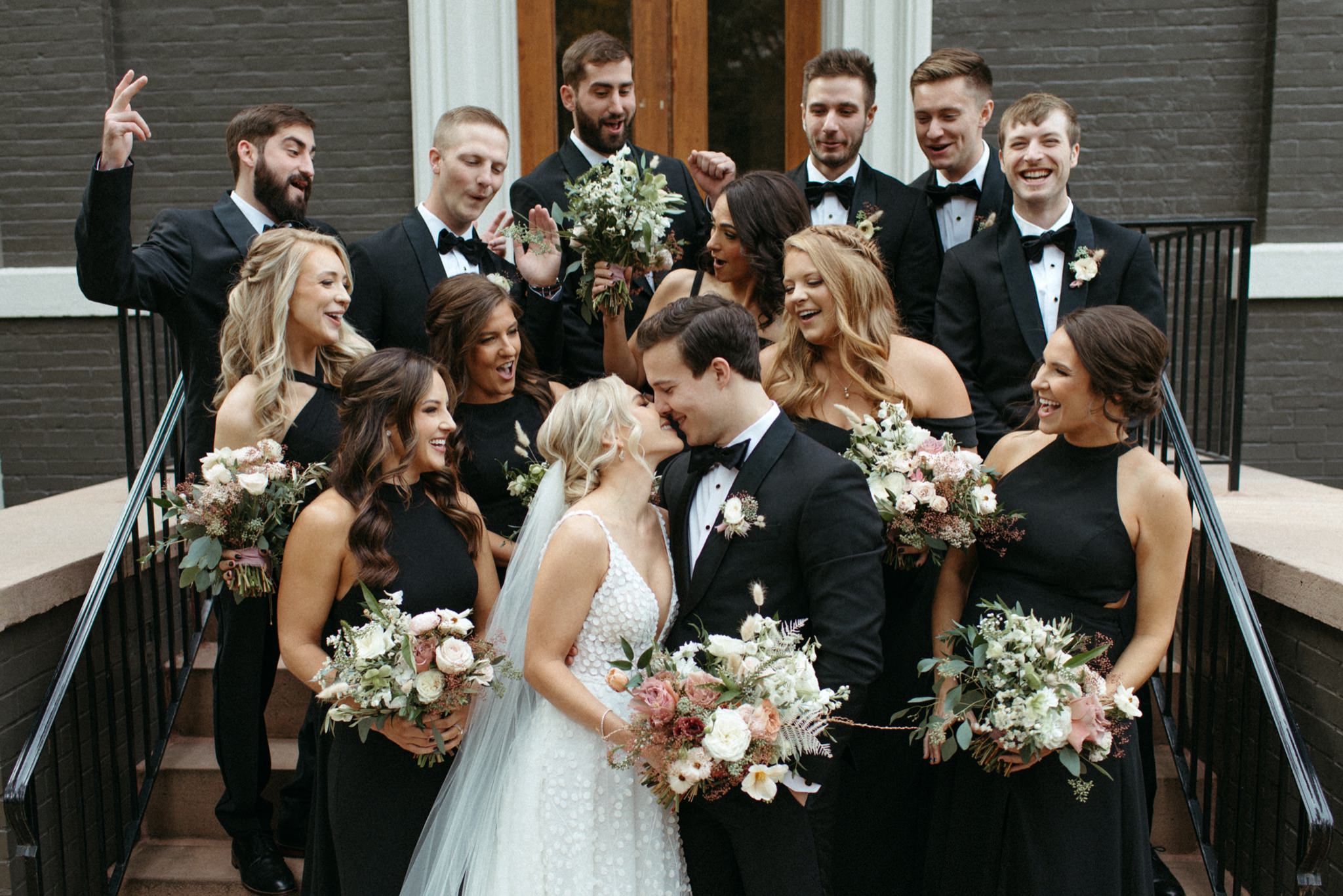 Intimate Wedding Raleigh at Heights House