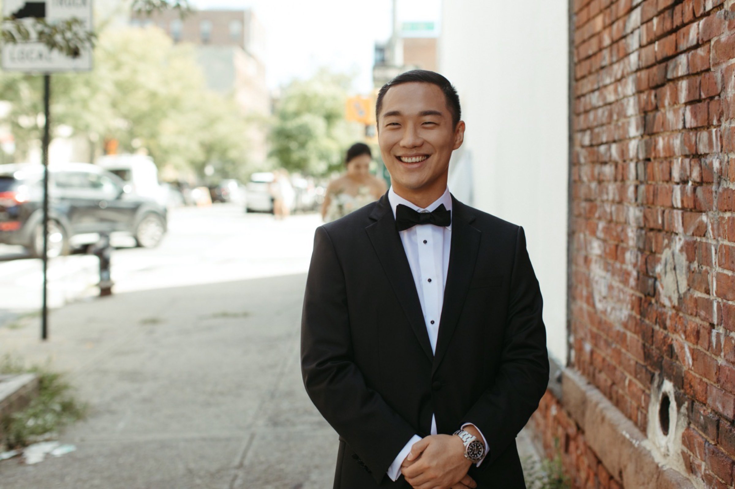 wedding first look brooklyn