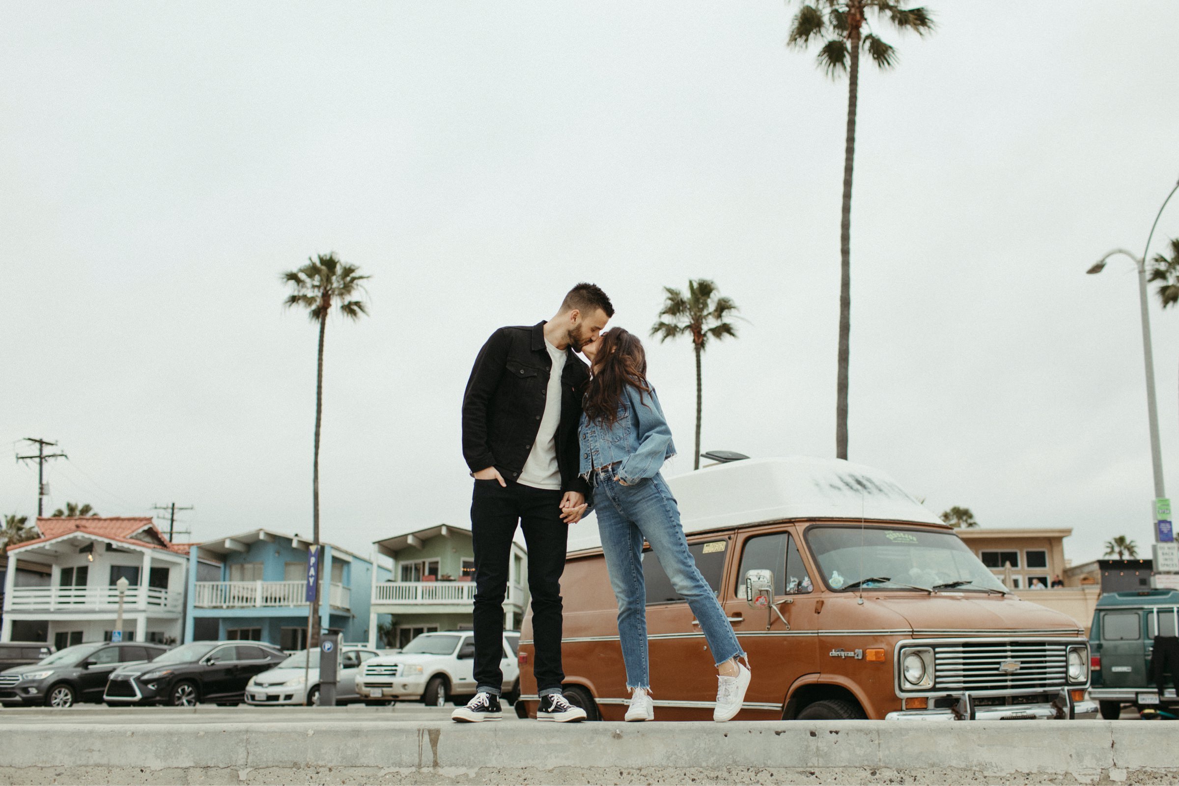 newport beach engagement photos