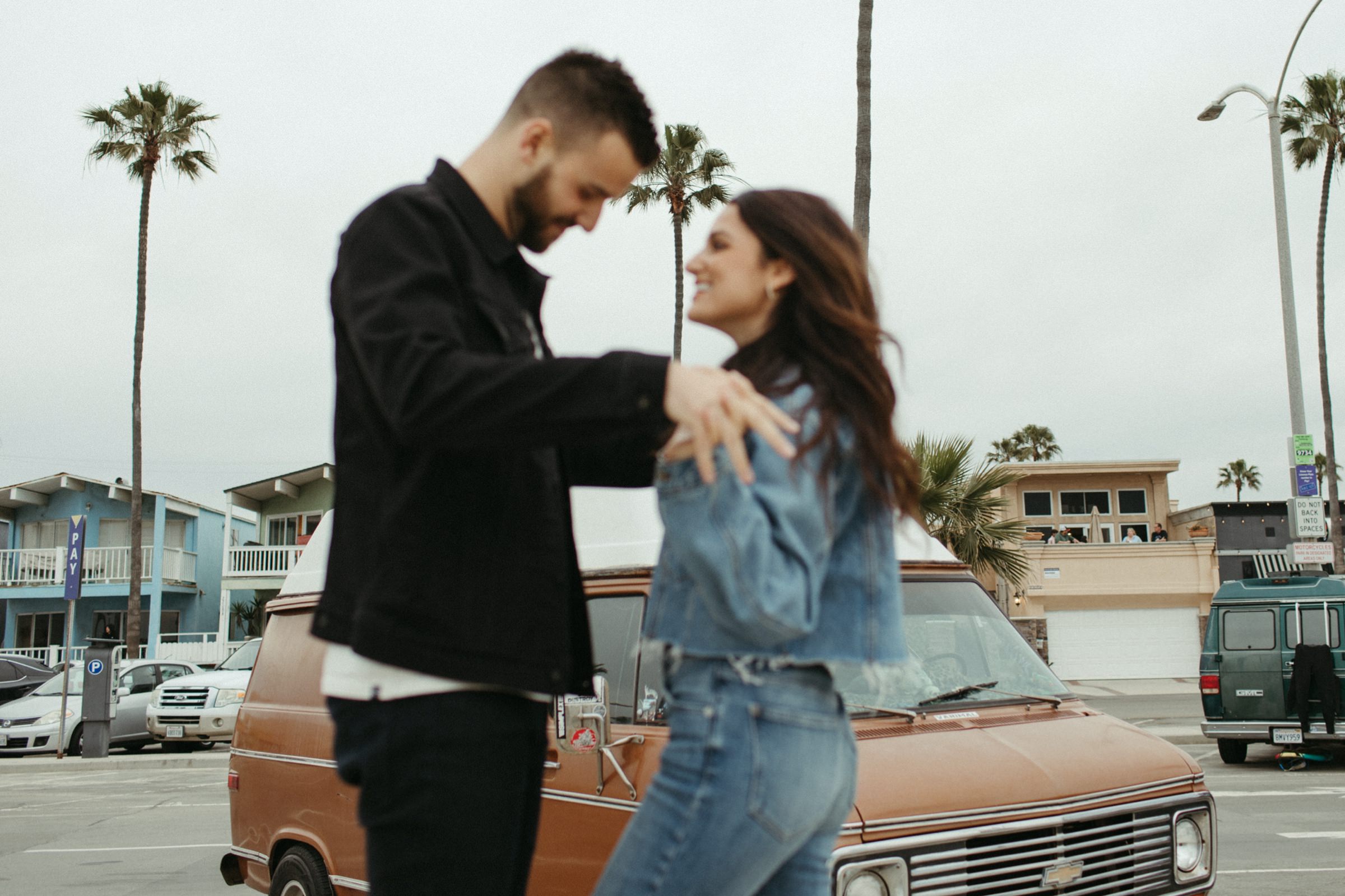 la engagement photographers
