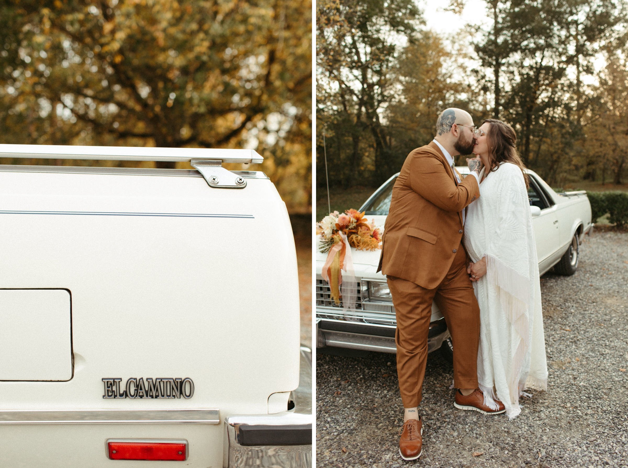 el camino wedding photos