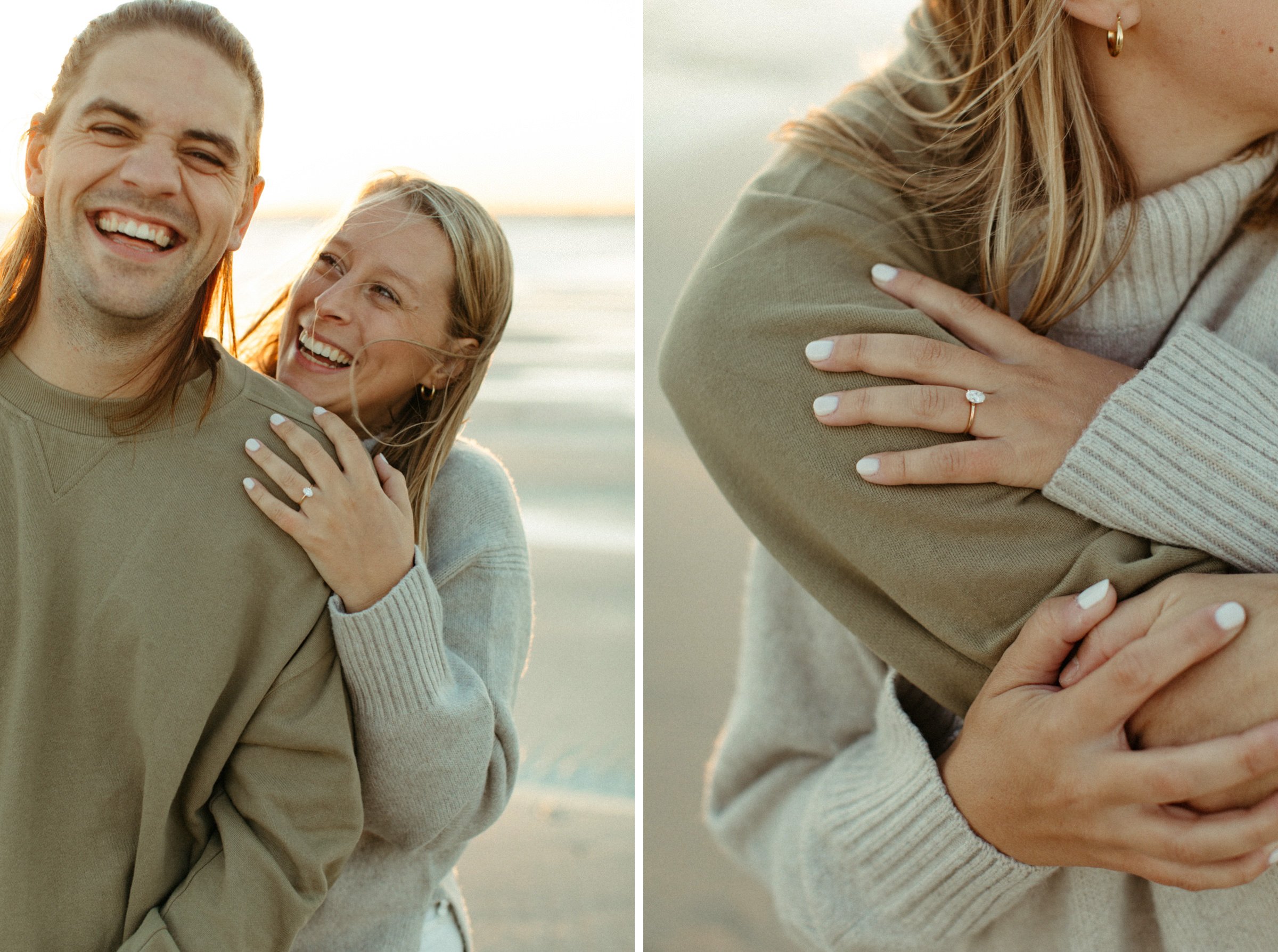 outer banks engagement session