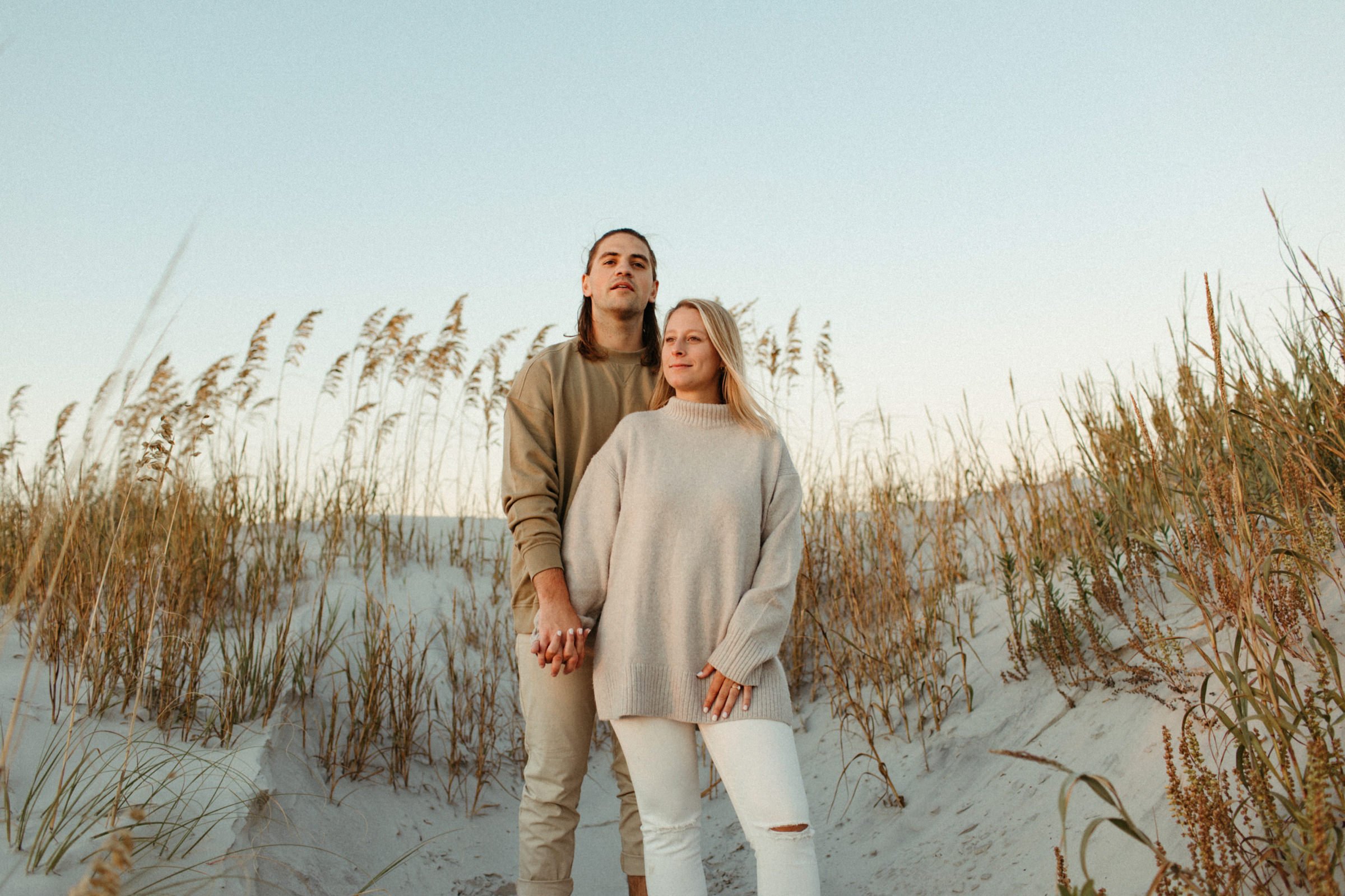 outer banks engagement session