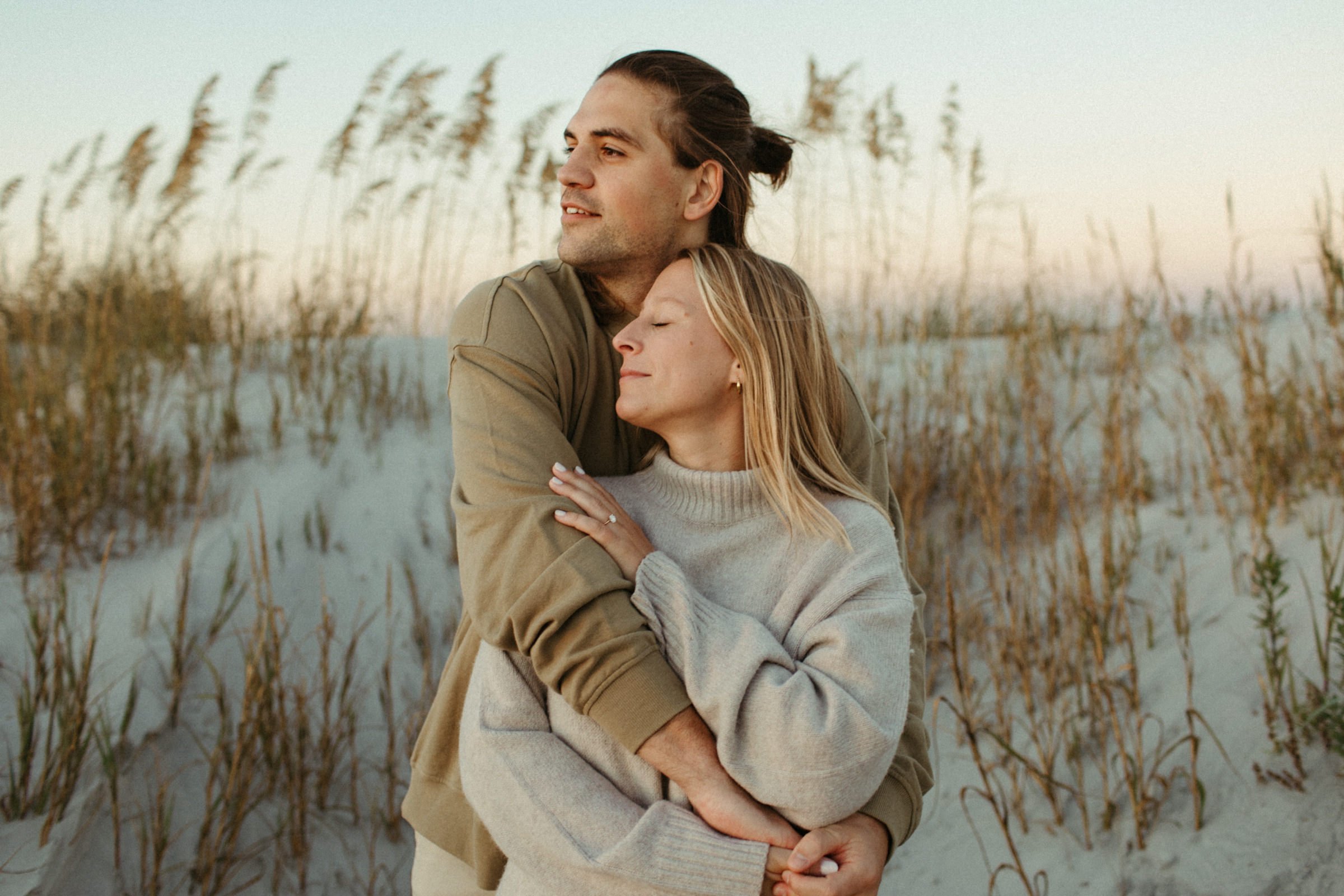 outer banks engagement photos
