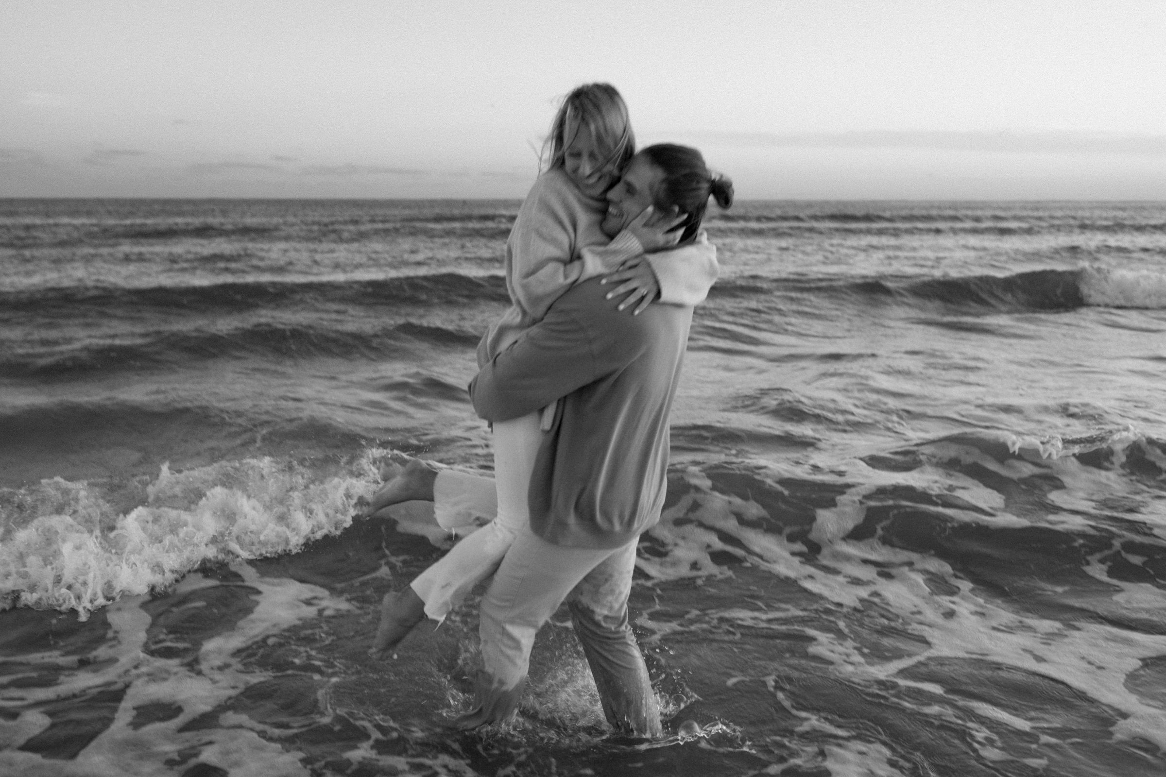 outer banks engagement session