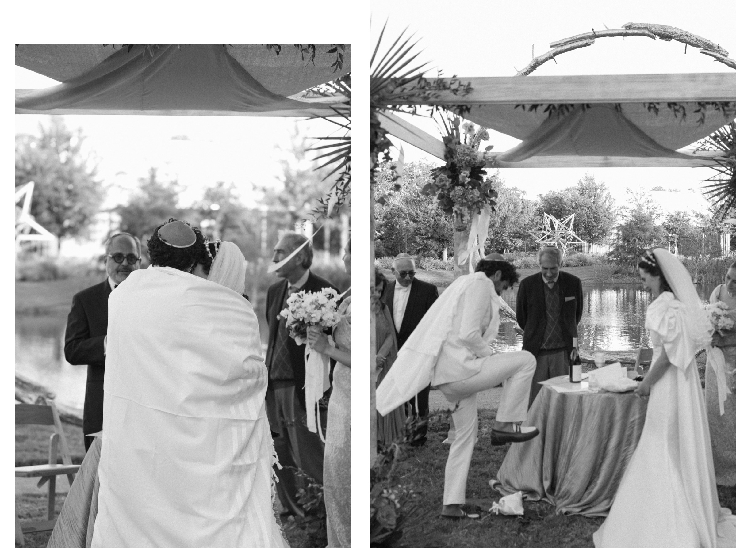 breaking of the glass wedding