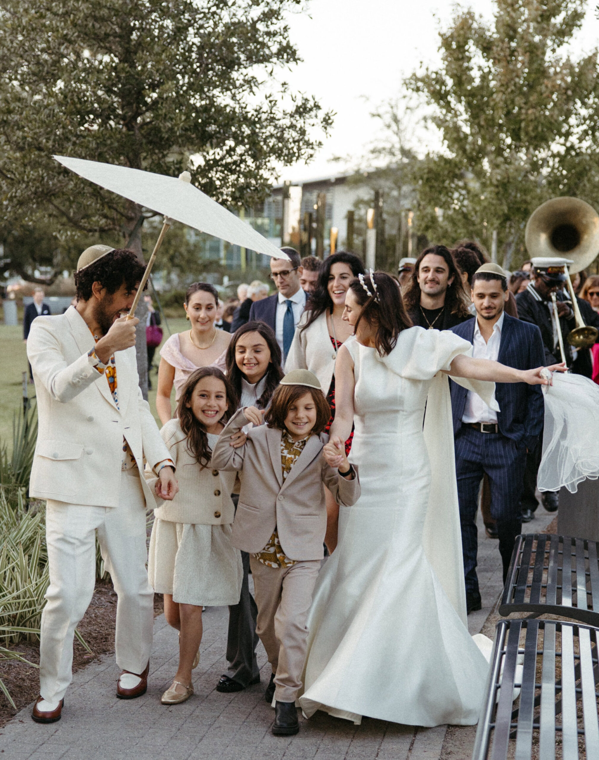 second line new orleans wedding