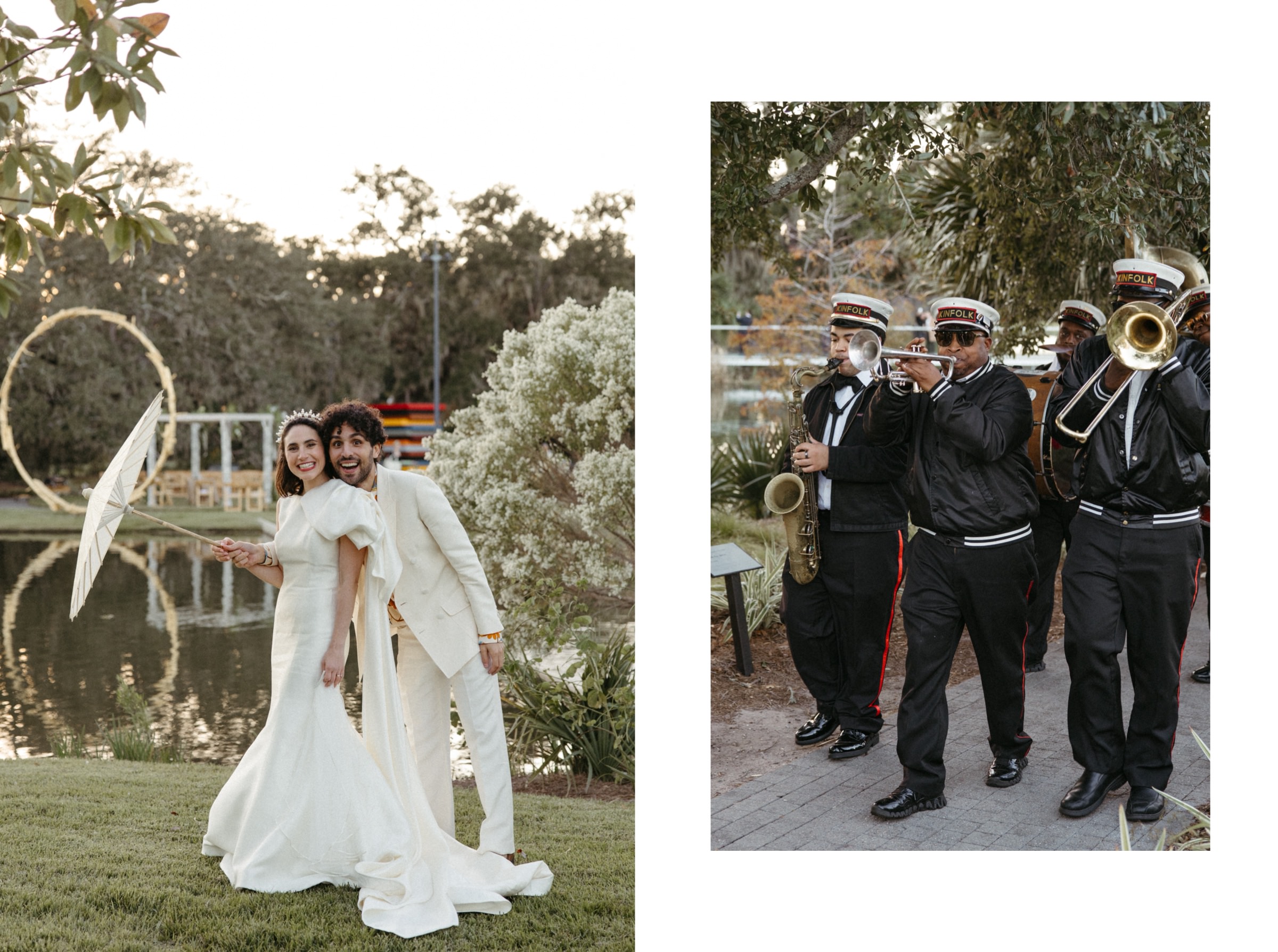 second line new orleans wedding