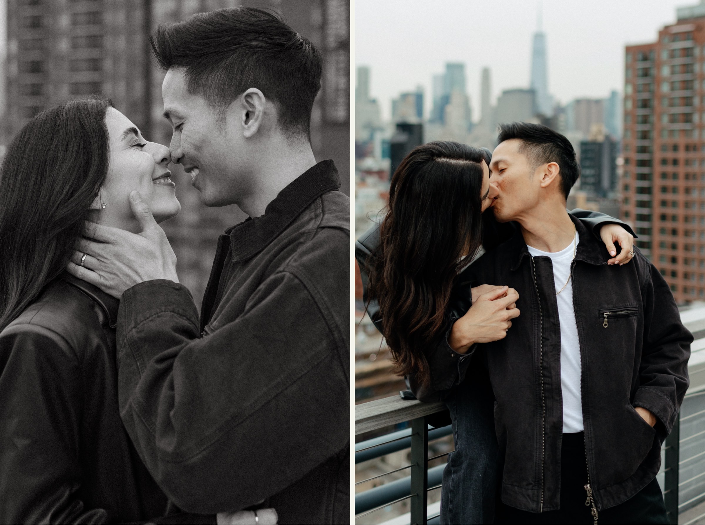 Winter engagement session NYC by NC photographer
