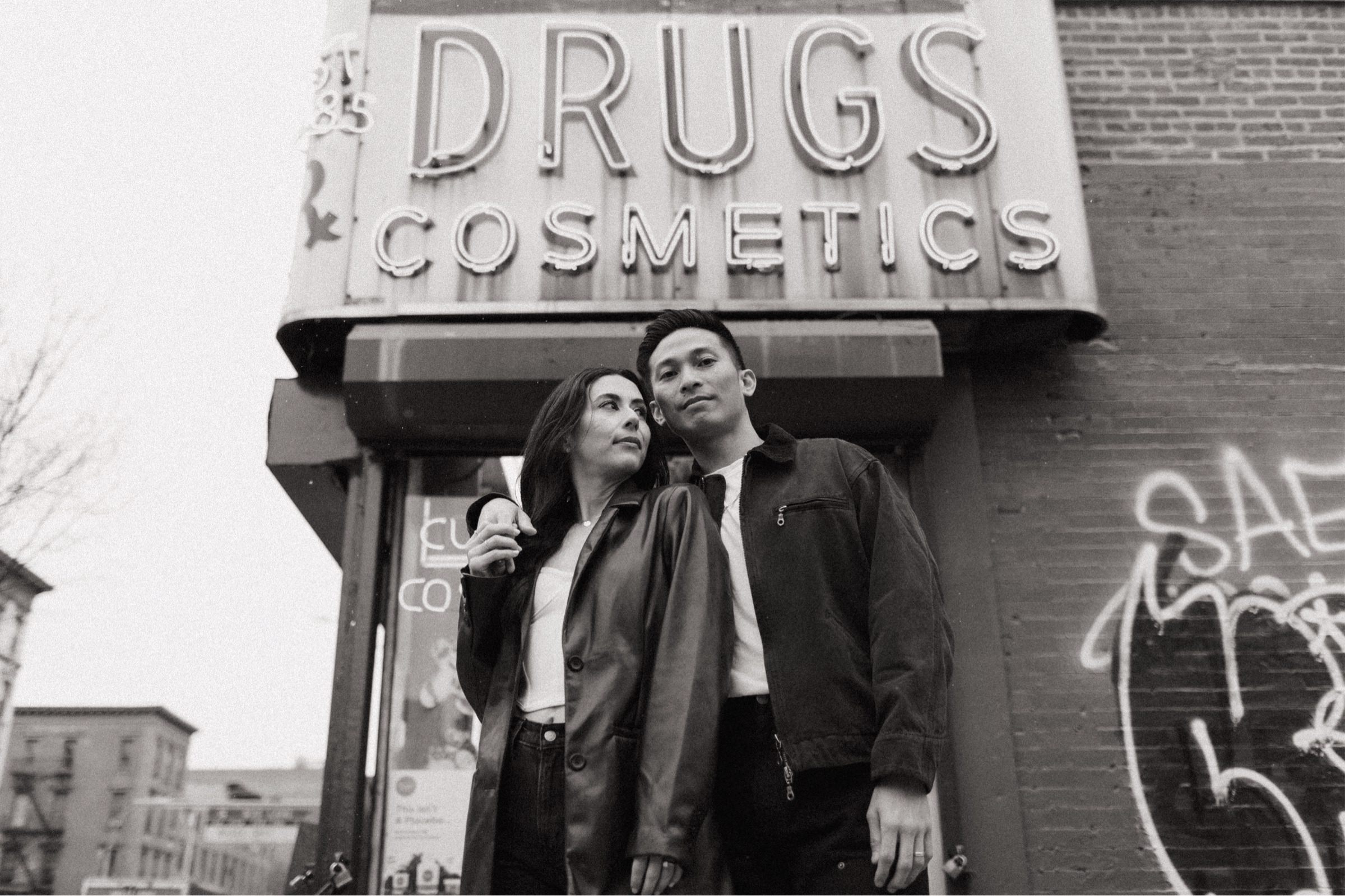 Documentary-style engagement NYC