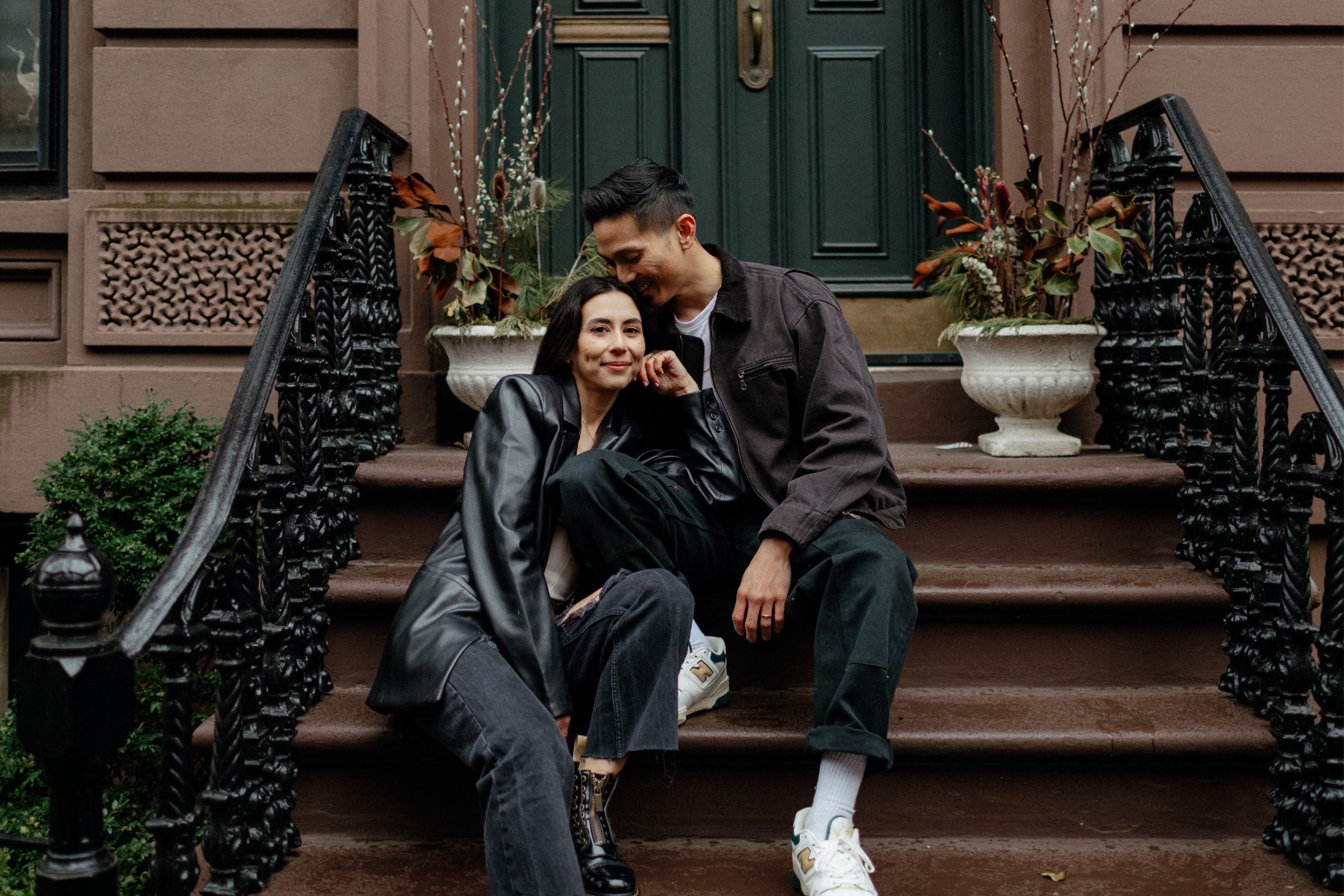 Documentary-style engagement NYC