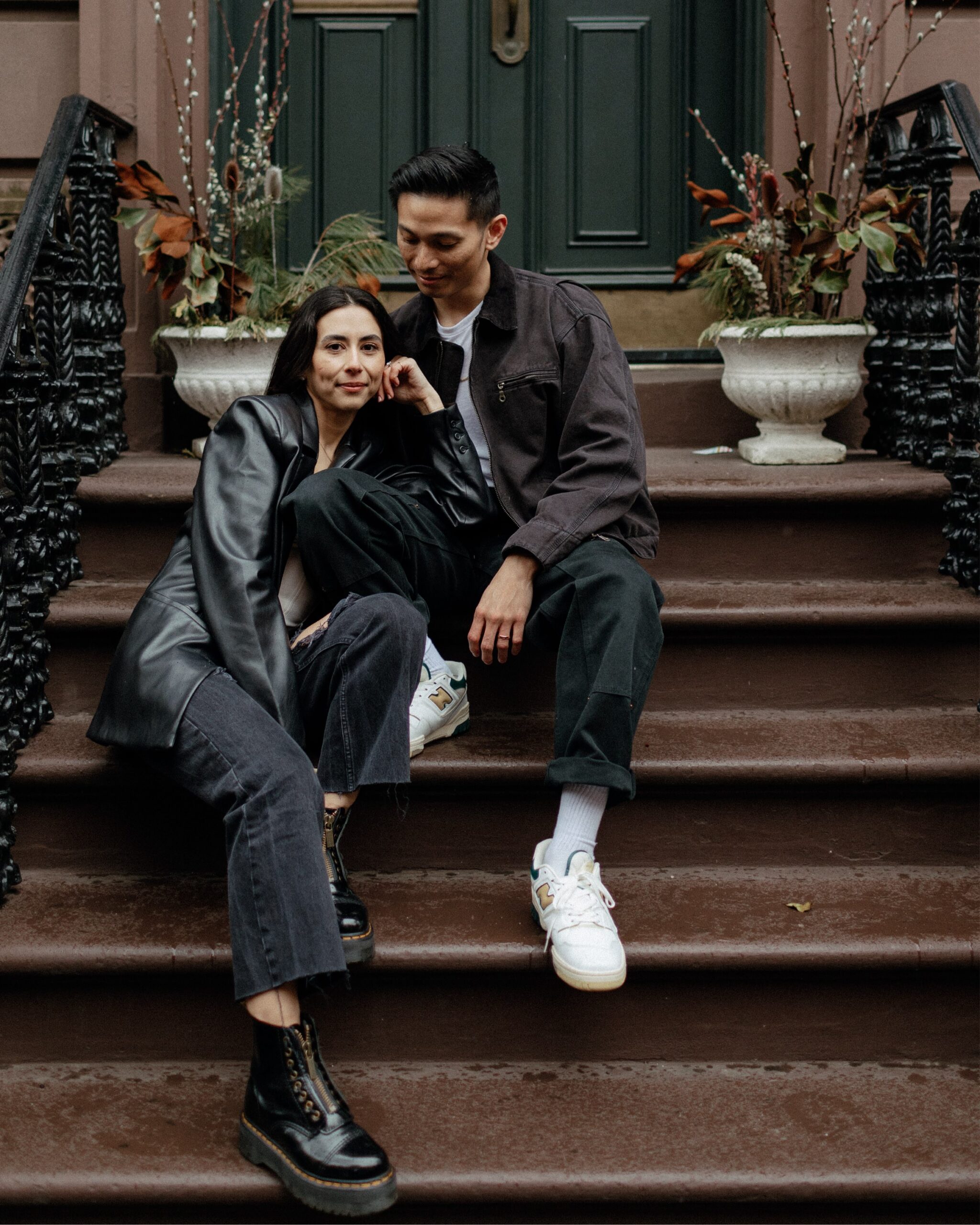 NYC destination engagement photographer from North Carolina