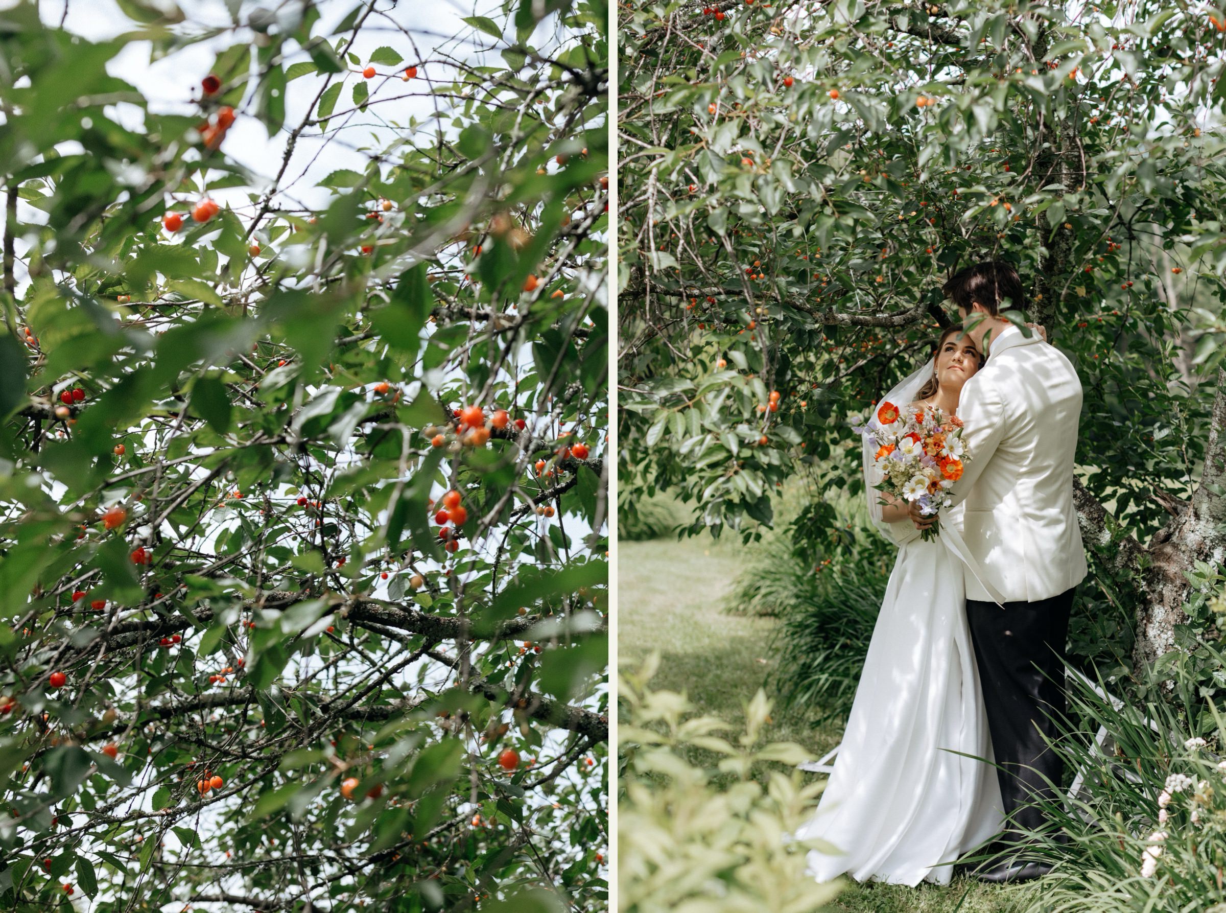 Asheville romantic wedding photographer